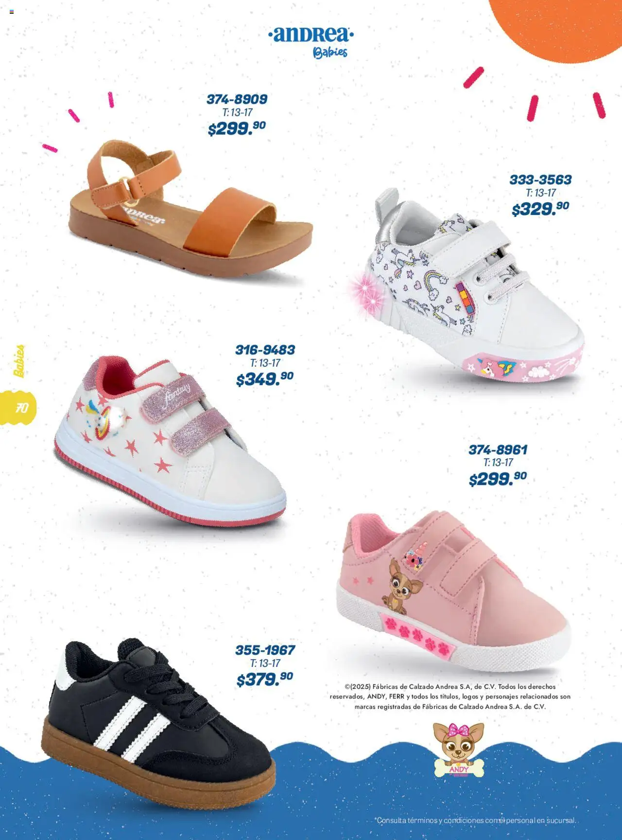 Nuevas ofertas de Andrea válidas en toda la República Mexicana desde el 22.06.2025. ¡Encuentra las mejores ofertas en Andrea catálogo Summer Time! | Página: 70