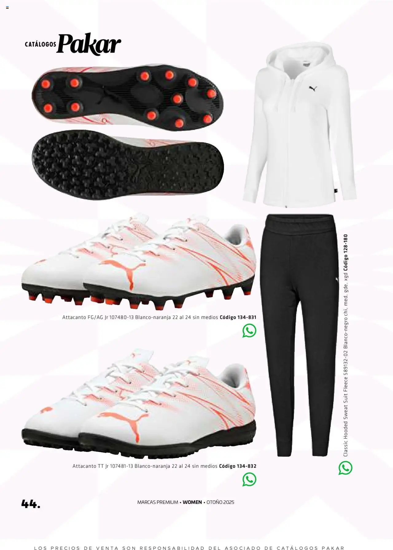 Nuevas ofertas de SC Pakar válidas en toda la República Mexicana desde el 29.08.2025. ¡Encuentra las mejores ofertas en SC Pakar - Catálogo Otoño Women! | Página: 44