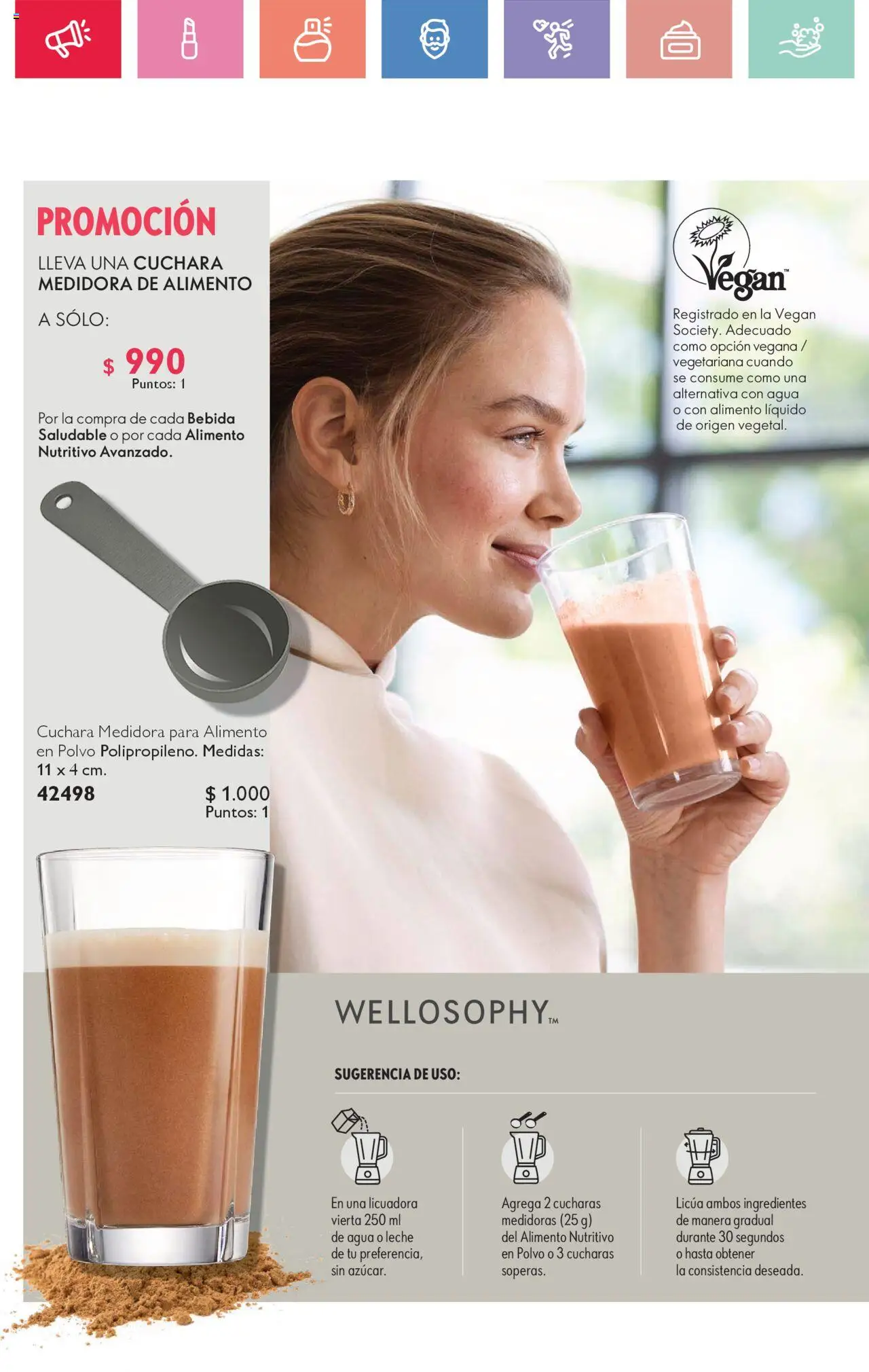 Oriflame catálogo │ válido desde el 21.06.2025 | Página: 102 | Productos: Agua, Licuadora, Polvo, Leche