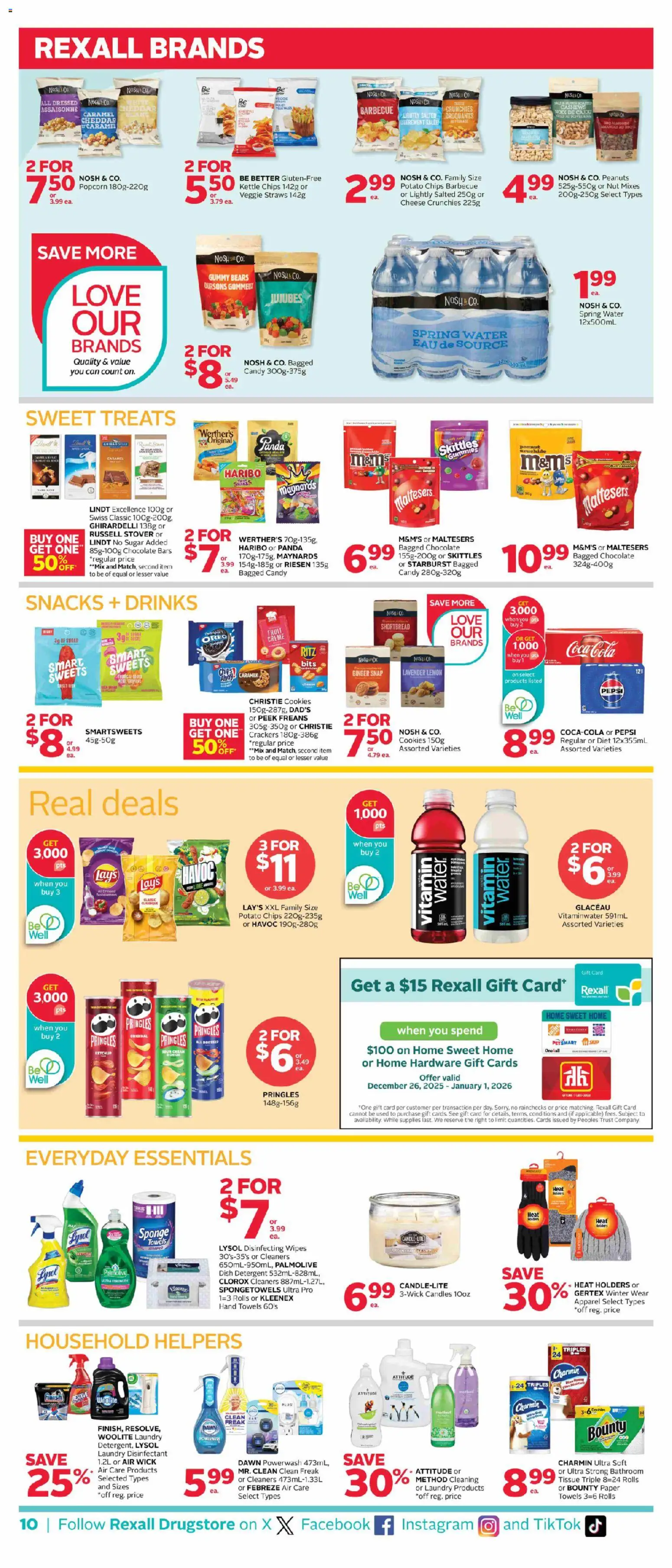 Rexall flyer valid from 26.12.2025 | Page: 18 | Products: Cookies, Kettle, Cheese, Chocolate