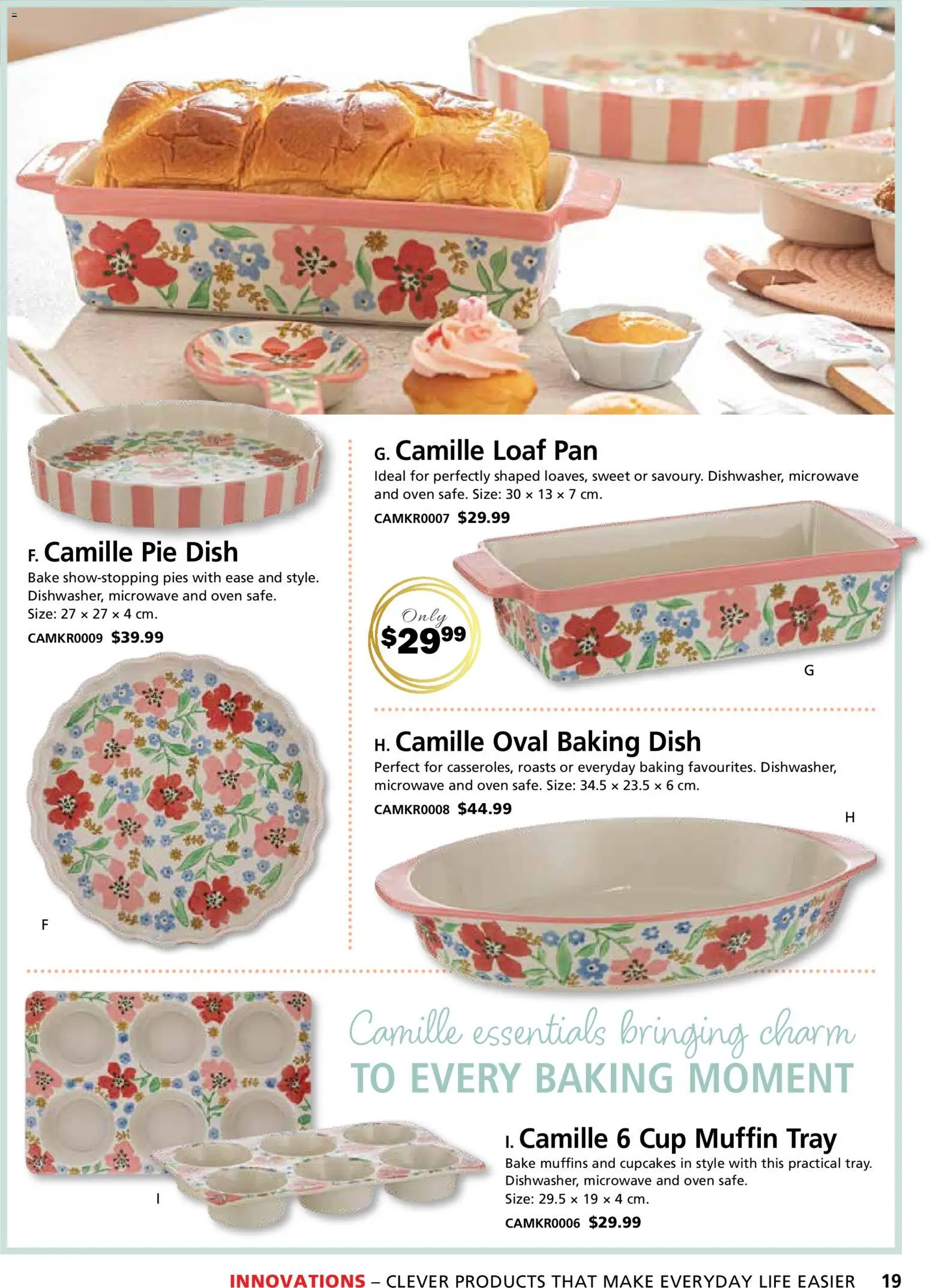 Innovations catalogue - valid from 26.03.2026 | Page: 19 | Products: Muffins, Pies, Oven, Microwave