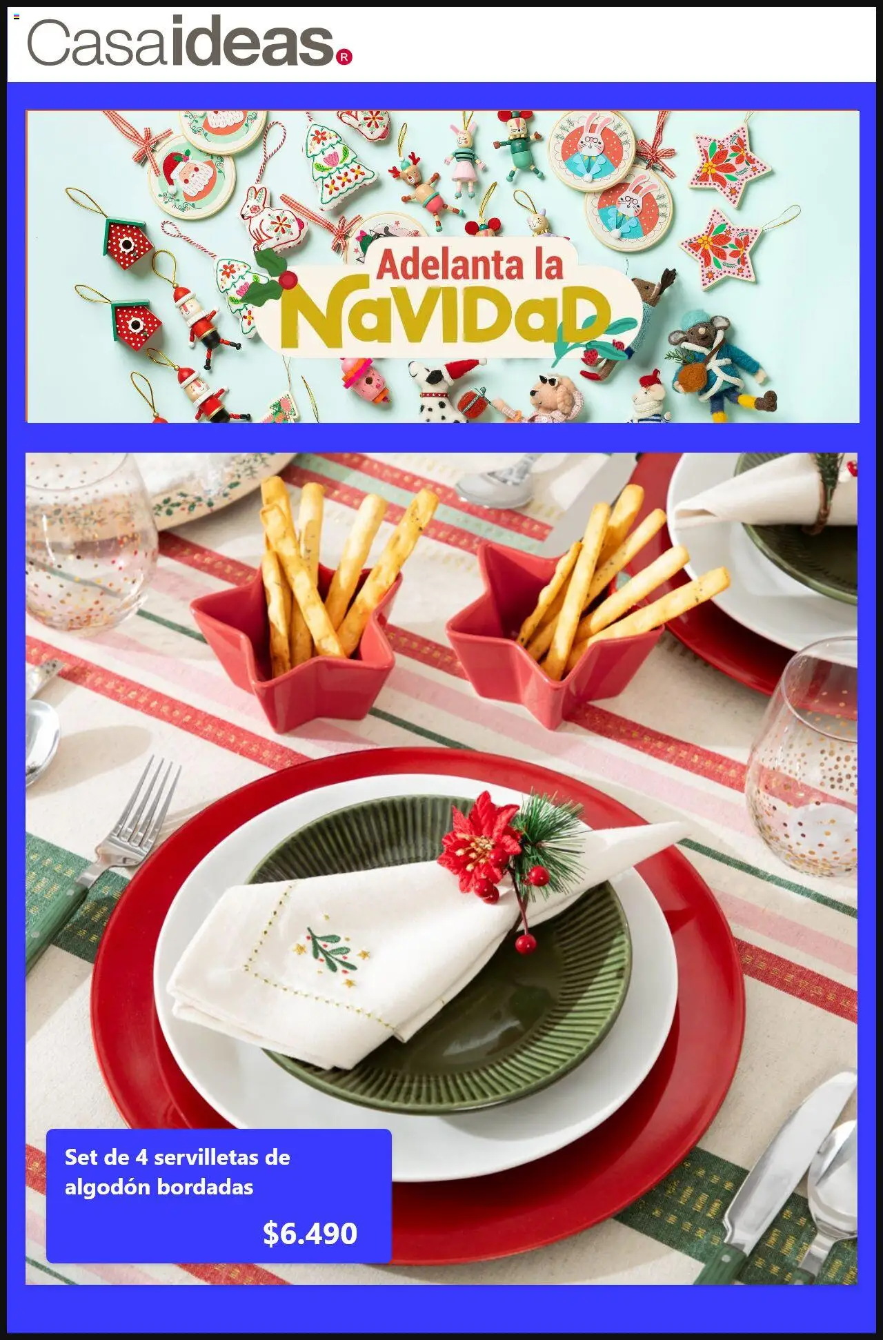 Casaideas ofertas  │ válido desde el 20.10.2025 | Página: 6 | Productos: Algodón, Servilletas