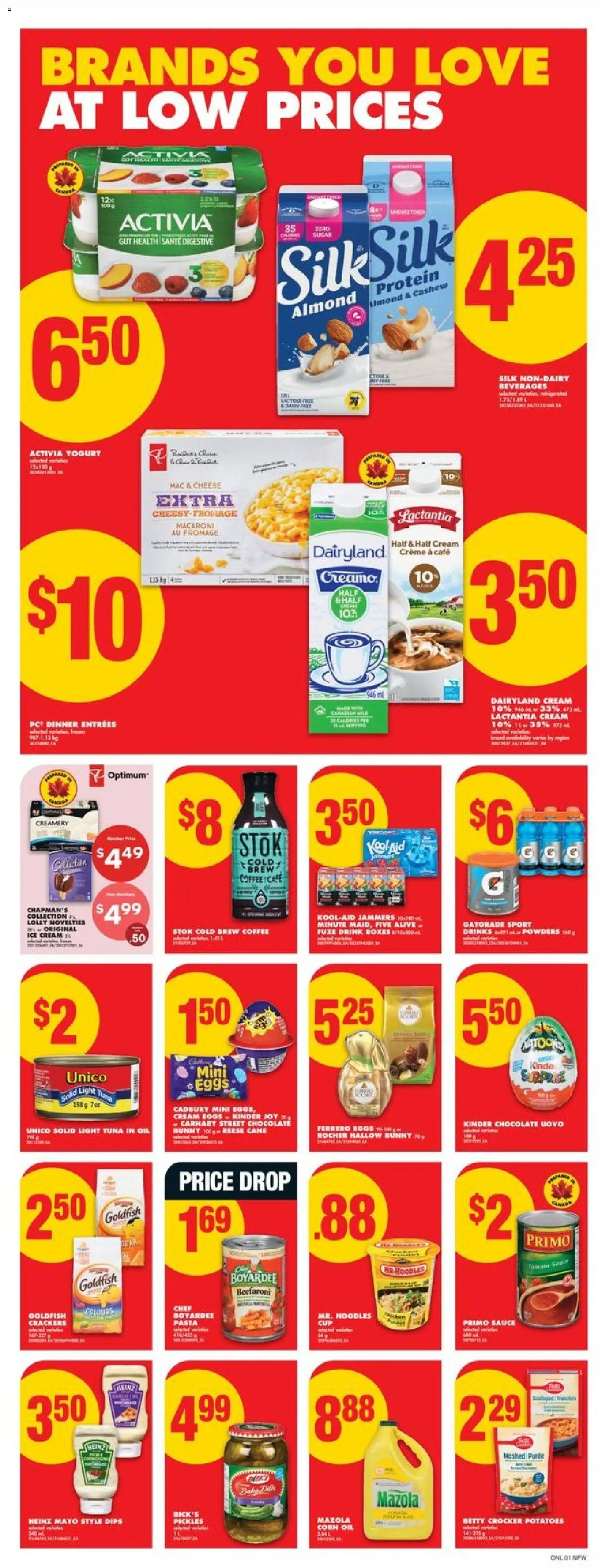 No Frills flyer valid from 12.02.2026 | Page: 9 | Products: Noodles, Pasta, PC, Chocolate