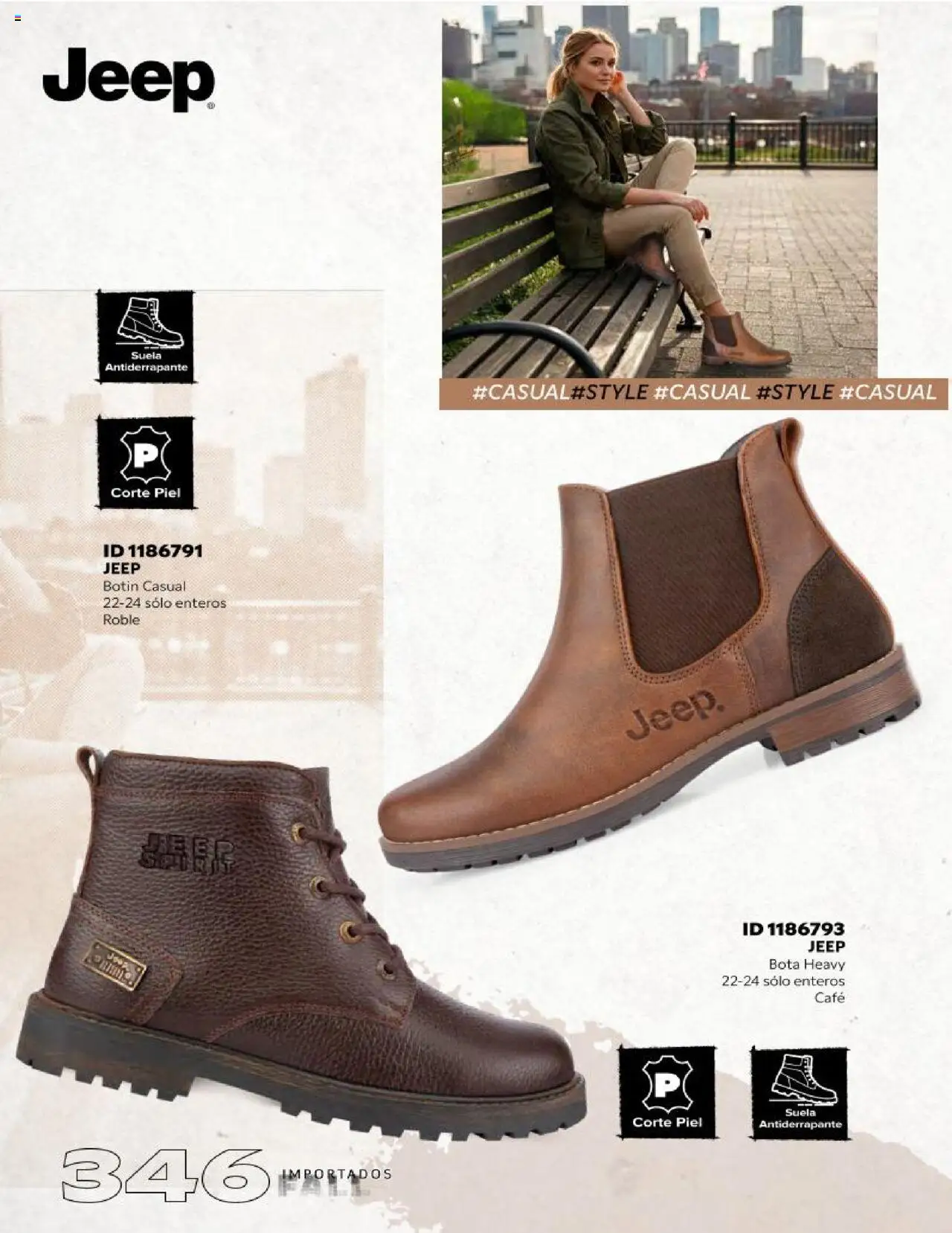 Nuevas ofertas de Price Shoes válidas en toda la República Mexicana desde el 18.10.2025. ¡Encuentra las mejores ofertas en Price Shoes catálogo Fall Importados segunda! | Página: 346 | Productos: Café, Botín
