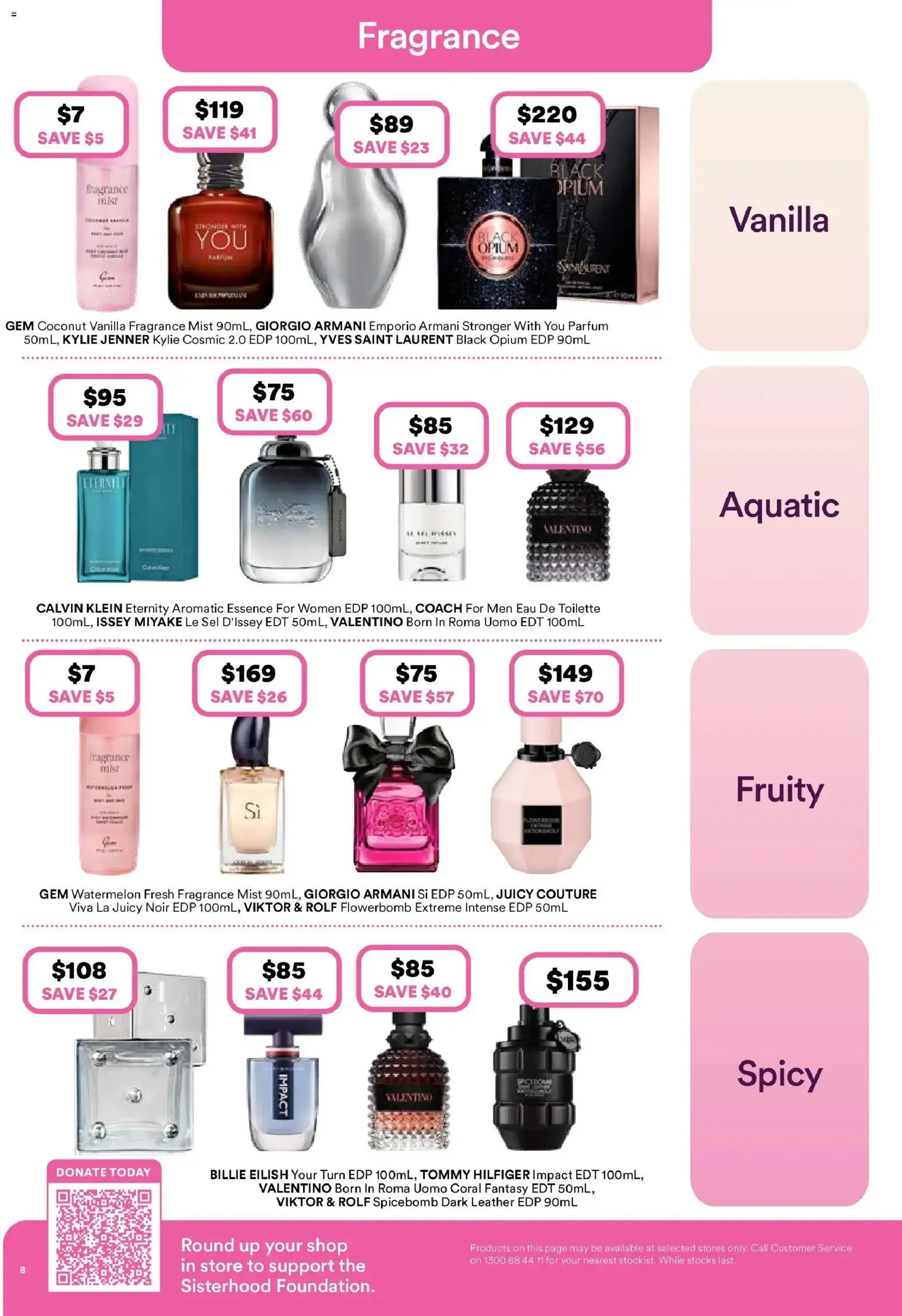 Priceline Pharmacy catalogue - valid from 01.12.2025 | Page: 8 | Products: Fragrance, Eau de toilette, Gem, Watermelon