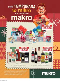 Makro - Ofertas Temporada -  Vista previa de la revista de la tienda Makro valido desde el 07.11.2025