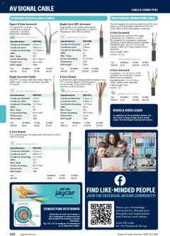 Preview of Jaycar Engineering & Scientific Catalogue 2025/2026  - valid from 09.07.2025 | Page: 260
