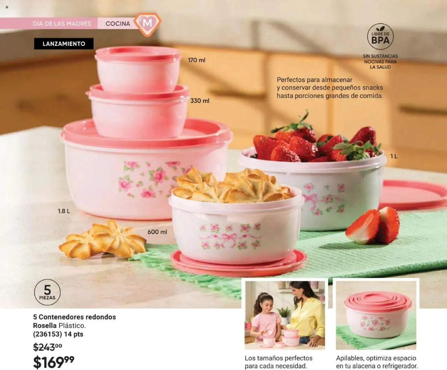 Nuevas ofertas de AVON válidas en toda la República Mexicana desde el 02.04.2026. ¡Encuentra las mejores ofertas en AVON Casa & Estilo 6 2026! | Página: 18 | Productos: Cocina, Alacena