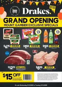 Preview of Drakes Mount Gambier SA - valid from 05.11.2025