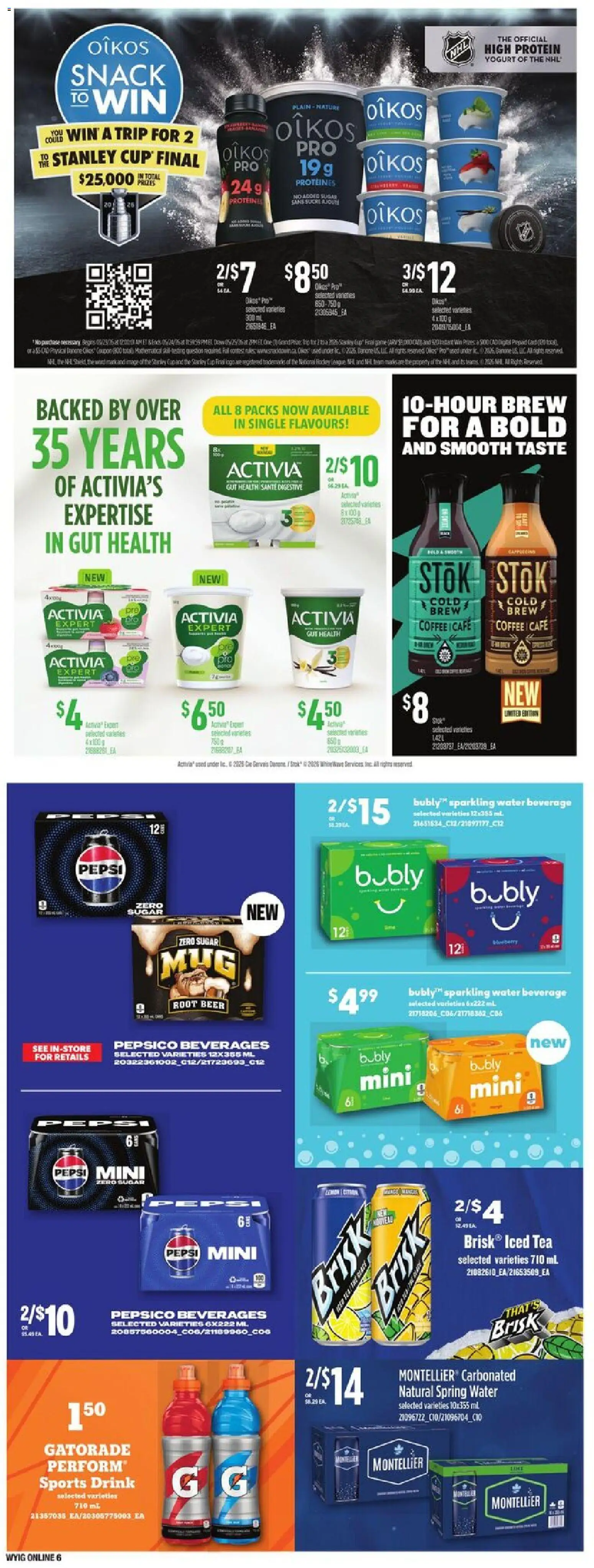 Independent Grocer flyer valid from 02.04.2026 | Page: 15 | Products: PC, Yogurt, Coffee, Beer