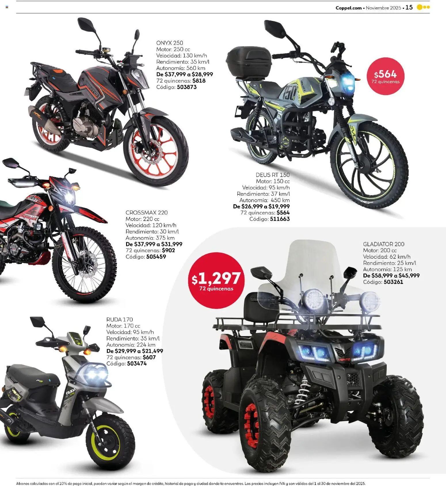 Nuevas ofertas de Coppel válidas en toda la República Mexicana desde el 01.11.2025. ¡Encuentra las mejores ofertas en Coppel Buen Fin! | Página: 15 | Productos: Té