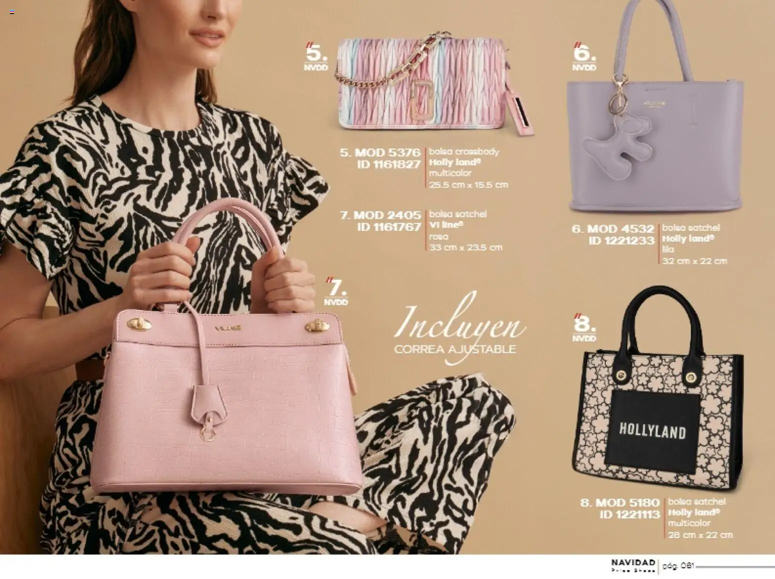 Nuevas ofertas de Price Shoes válidas en toda la República Mexicana desde el 11.11.2025. ¡Encuentra las mejores ofertas en Price Shoes catálogo Navidad otoño/invierno! | Página: 61 | Productos: Bolsa