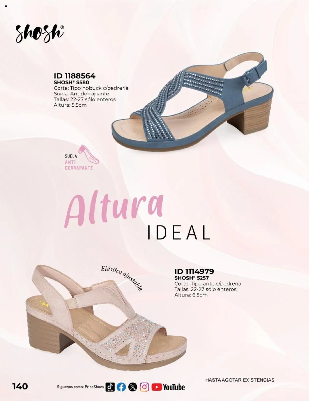 Nuevas ofertas de Price Shoes válidas en toda la República Mexicana desde el 19.10.2025. ¡Encuentra las mejores ofertas en Price Shoes catálogo Exclusivos 2025! | Página: 140