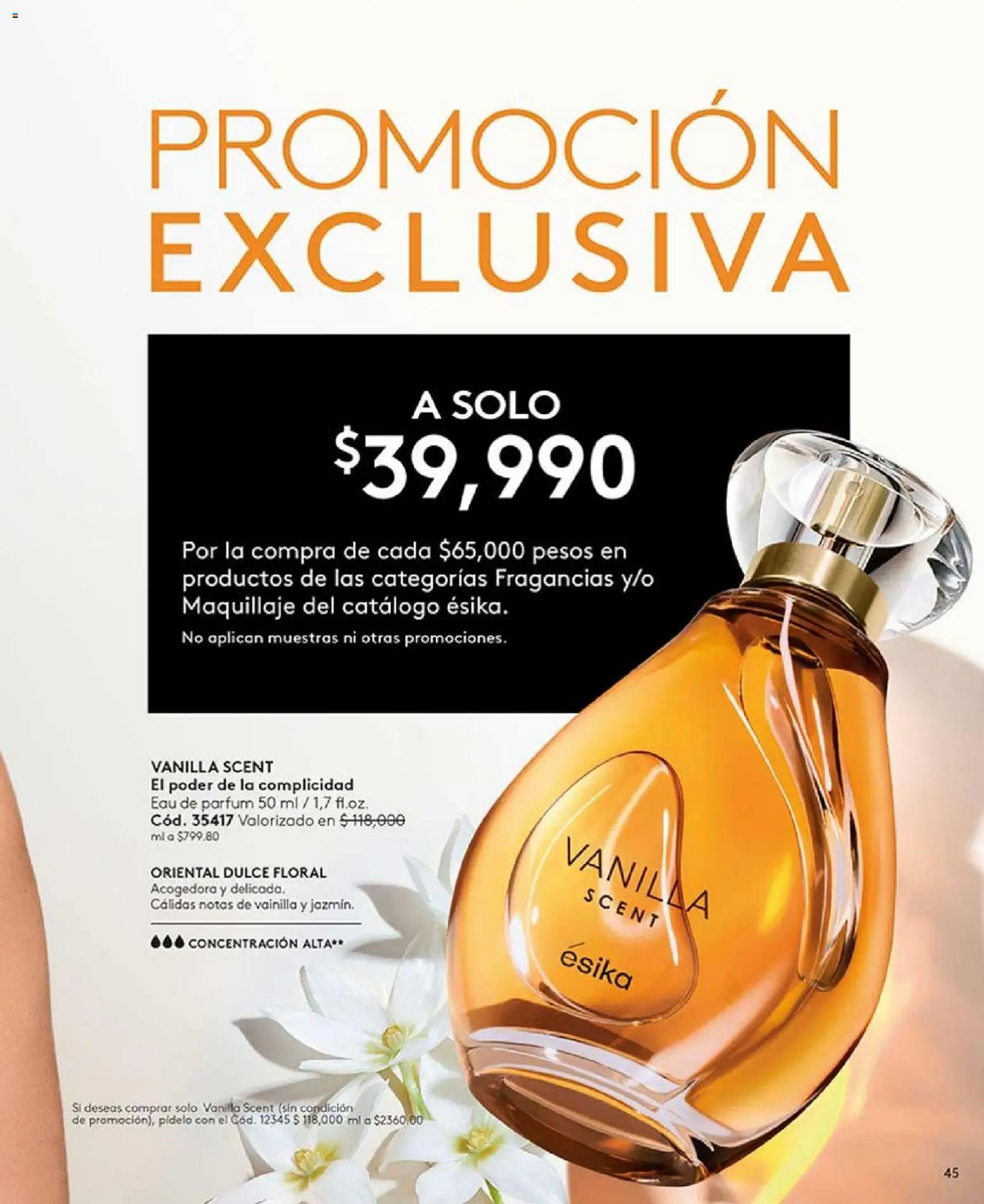 Ésika revista - valida desde el 01.04.2026 | Página: 45 | Productos: Maquillaje