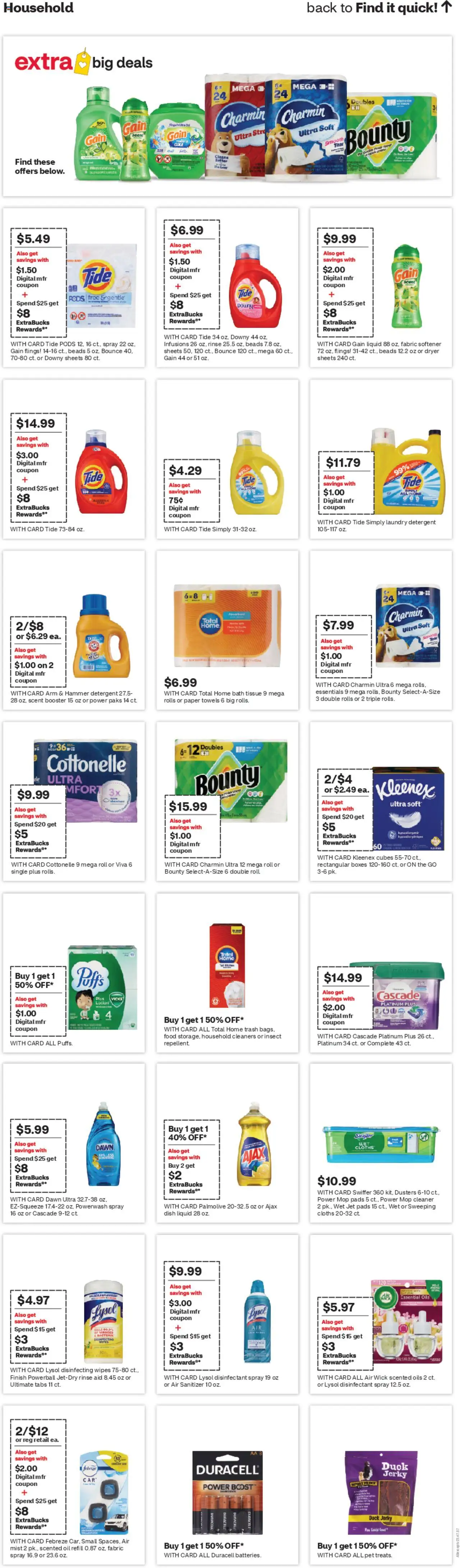 CVS Pharmacy Weekly Ad - TX - valid from 05.10.2025 | Page: 17 | Products: Bath, Hammer, Oil, Pads
