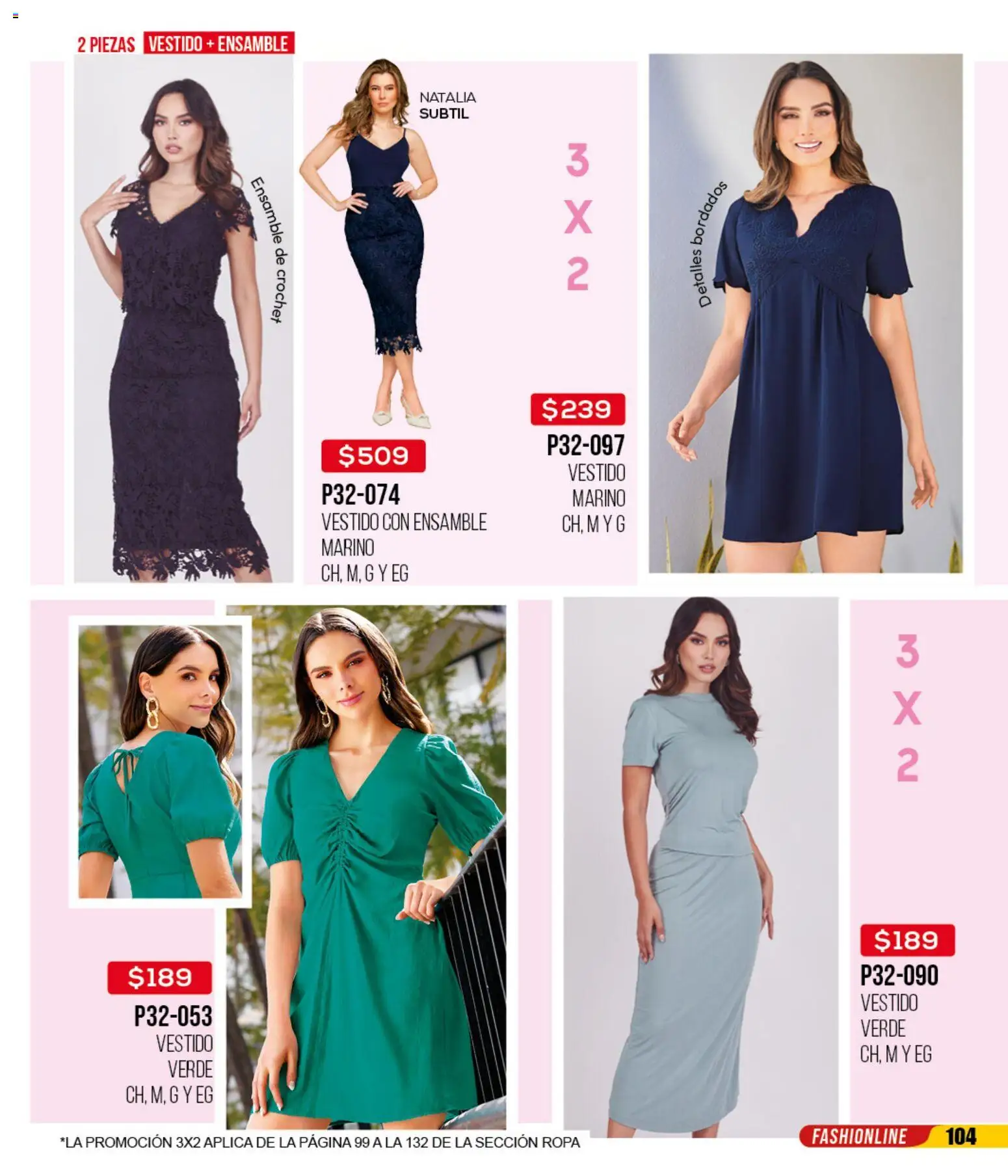 Nuevas ofertas de Cklass válidas en toda la República Mexicana desde el 16.02.2026. ¡Encuentra las mejores ofertas en Cklass catálogo Remate Ropa! | Página: 105 | Productos: Ropa, Vestido