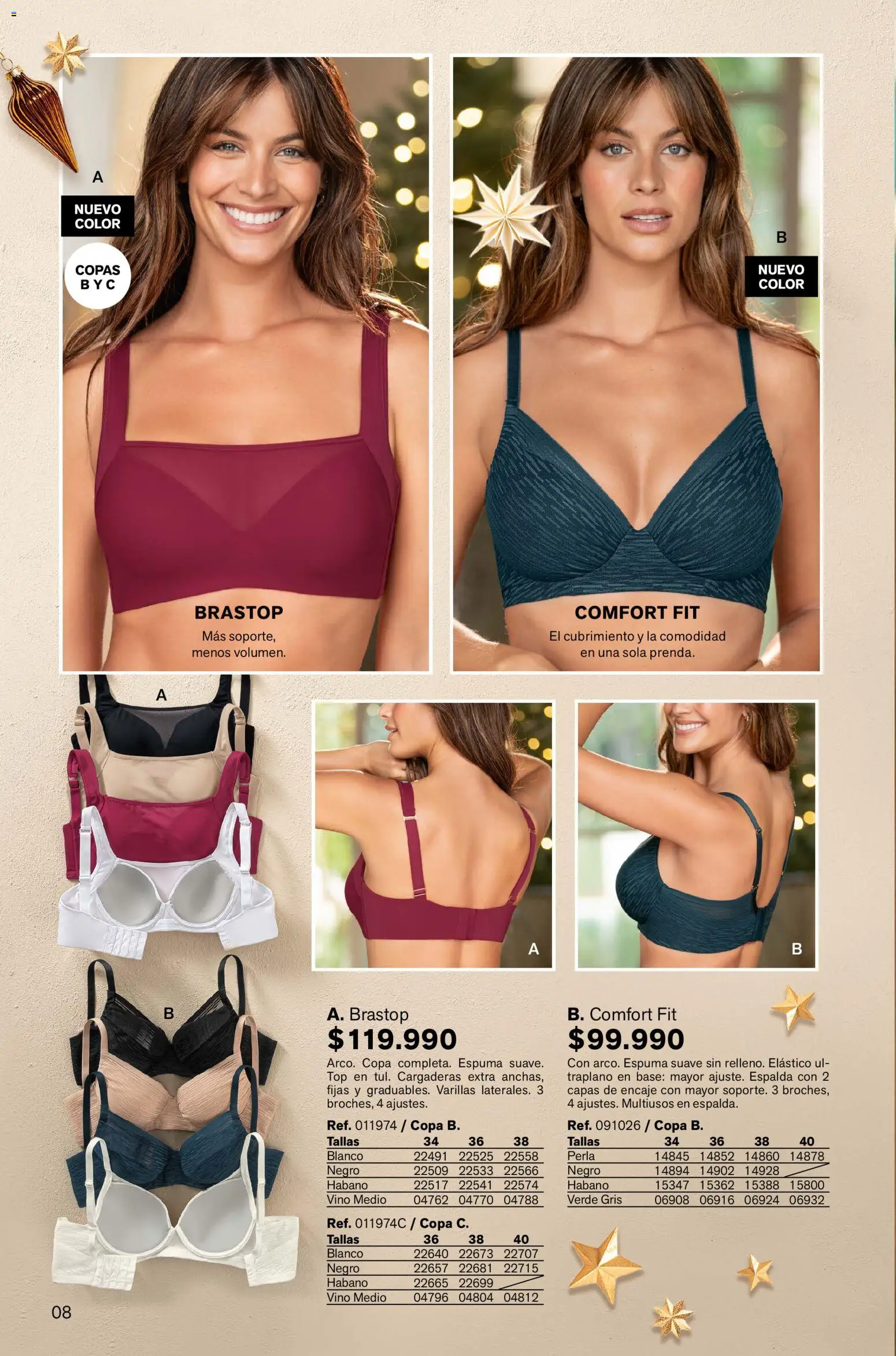 Leonisa revista - valida desde el 13.11.2025 | Página: 8 | Productos: Espuma, Top, Vino