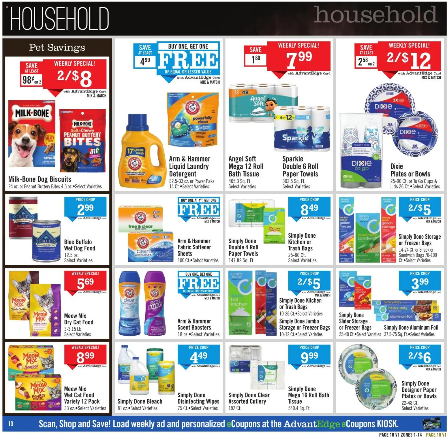 Price Chopper Weekly Ad - valid from 25.01.2026 | Page: 10 | Products: Bath, Hammer, Detergent, Seafood