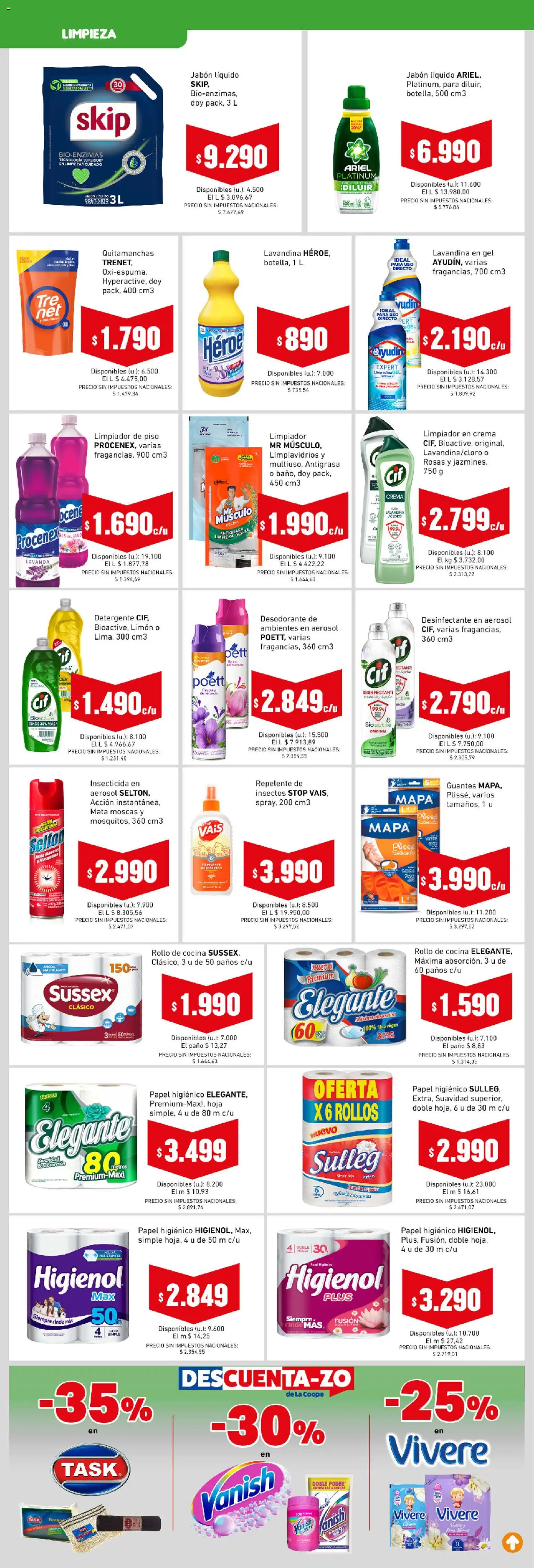 Cooperativa Obrera - Ahorrón │ válido desde el 12.02.2026 | Página: 7 | Productos: Repelente, Desodorante, Limón, Guantes