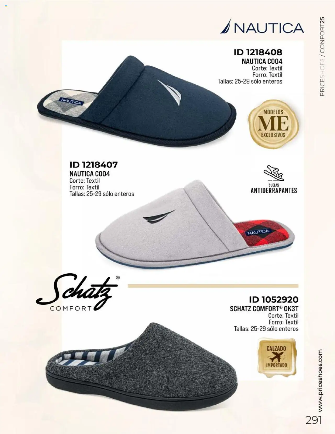 Nuevas ofertas de Price Shoes válidas en toda la República Mexicana desde el 10.02.2025. ¡Encuentra las mejores ofertas en Price Shoes catálogo Confort! | Página: 291