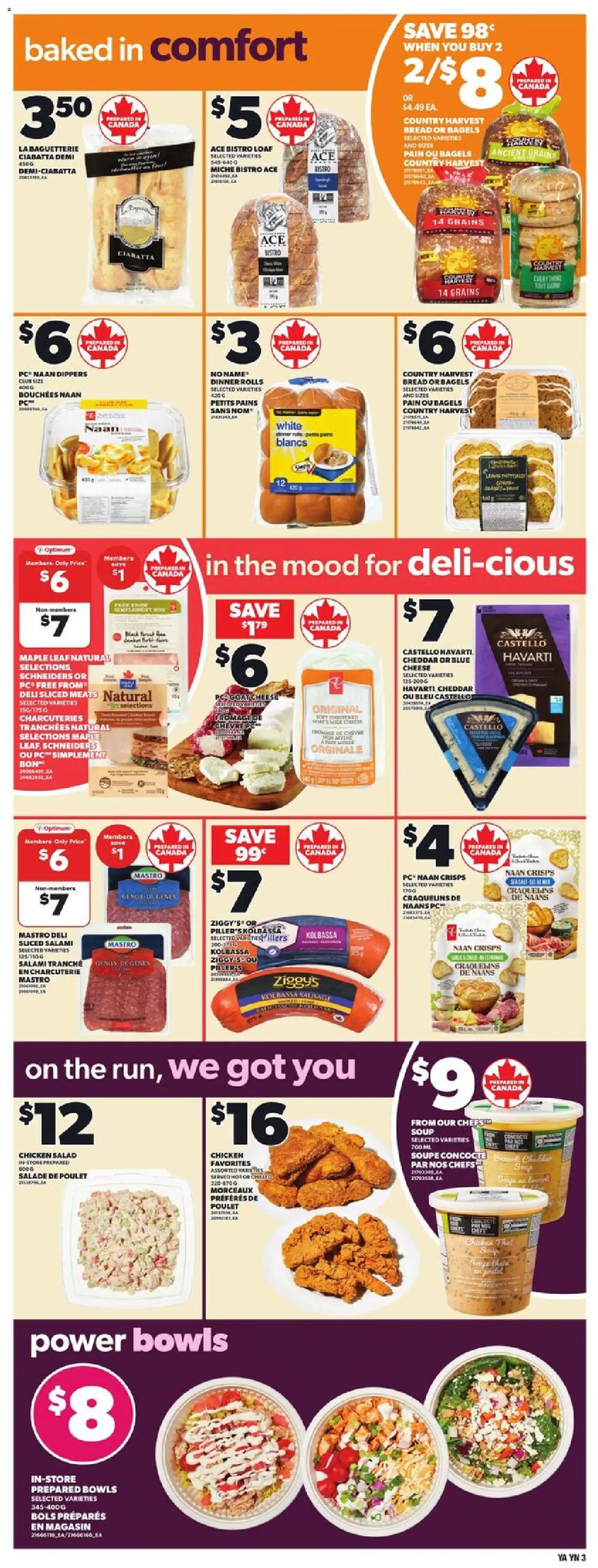 Independent Grocer flyer valid from 11.12.2025 | Page: 6 | Products: Cheese, Bread, Salami, Chicken