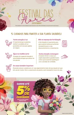 Prezunic ofertas Festival das Flores - Pré-Visualização do folheto da loja Prezunic, válido de 19.03.2026 | Página: 2 | Produtos: Argila, Vaso