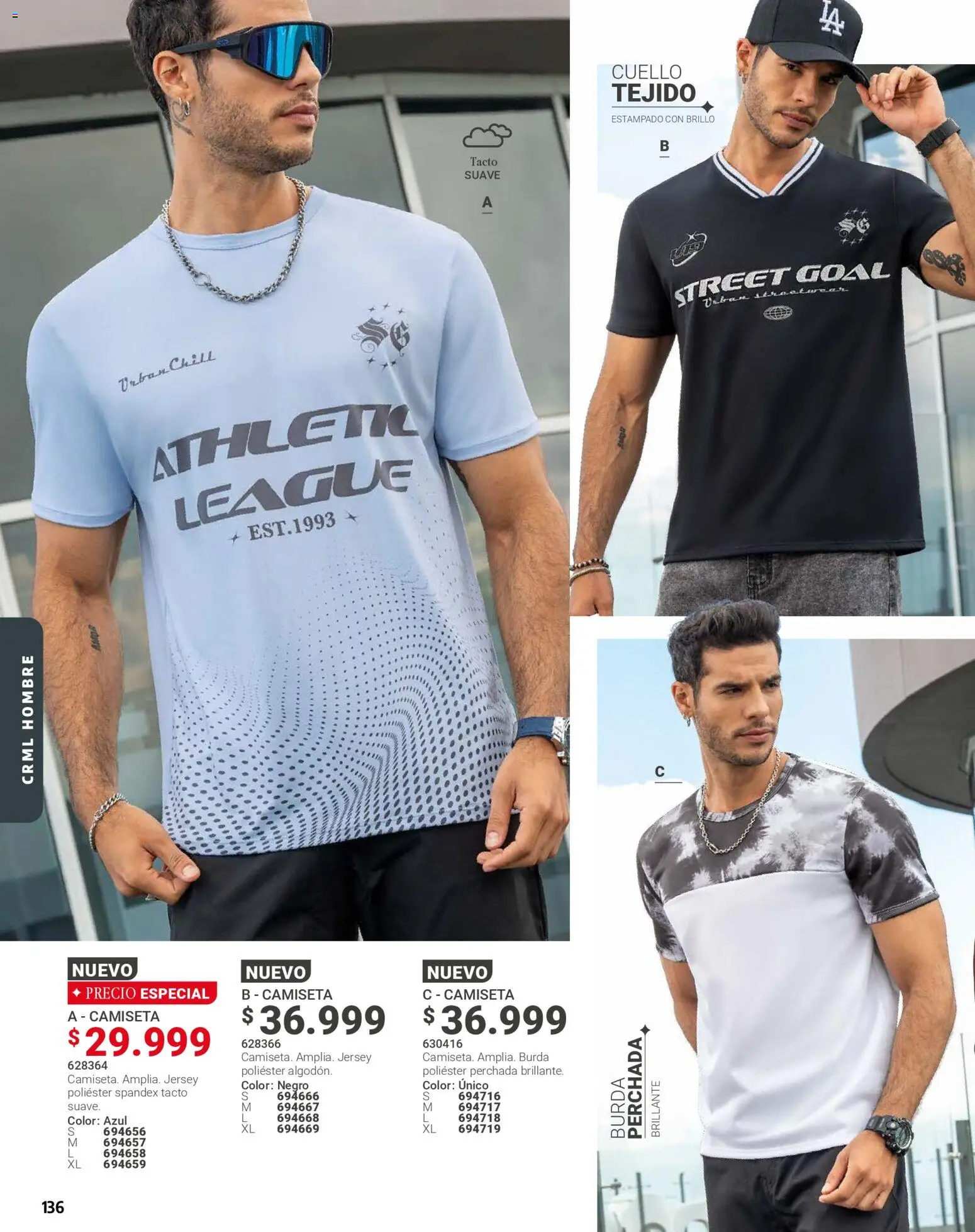 Carmel revista - valida desde el 01.01.2026 | Página: 136 | Productos: Brillo, Camiseta, Cuello