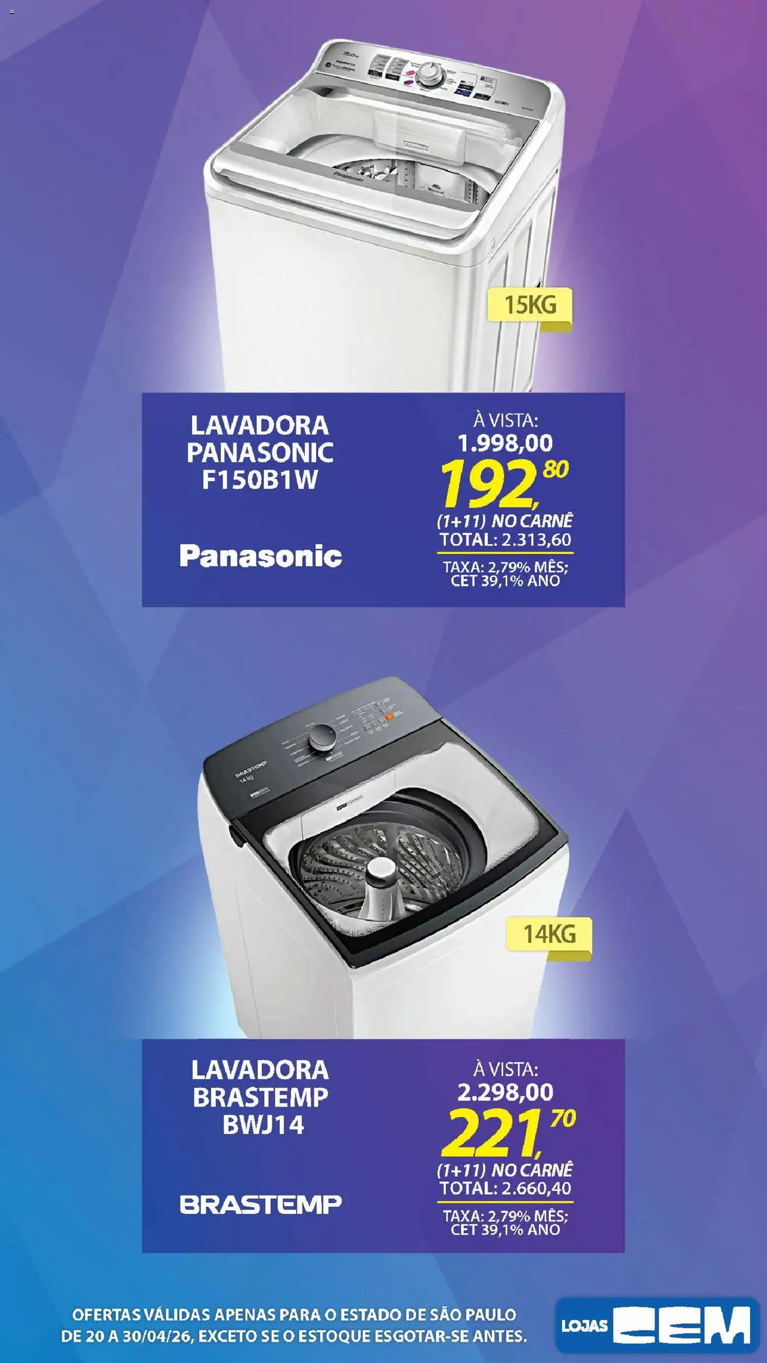 Lojas Cem Folheto - válido de 20.04.2026 | Página: 28 | Produtos: Carne