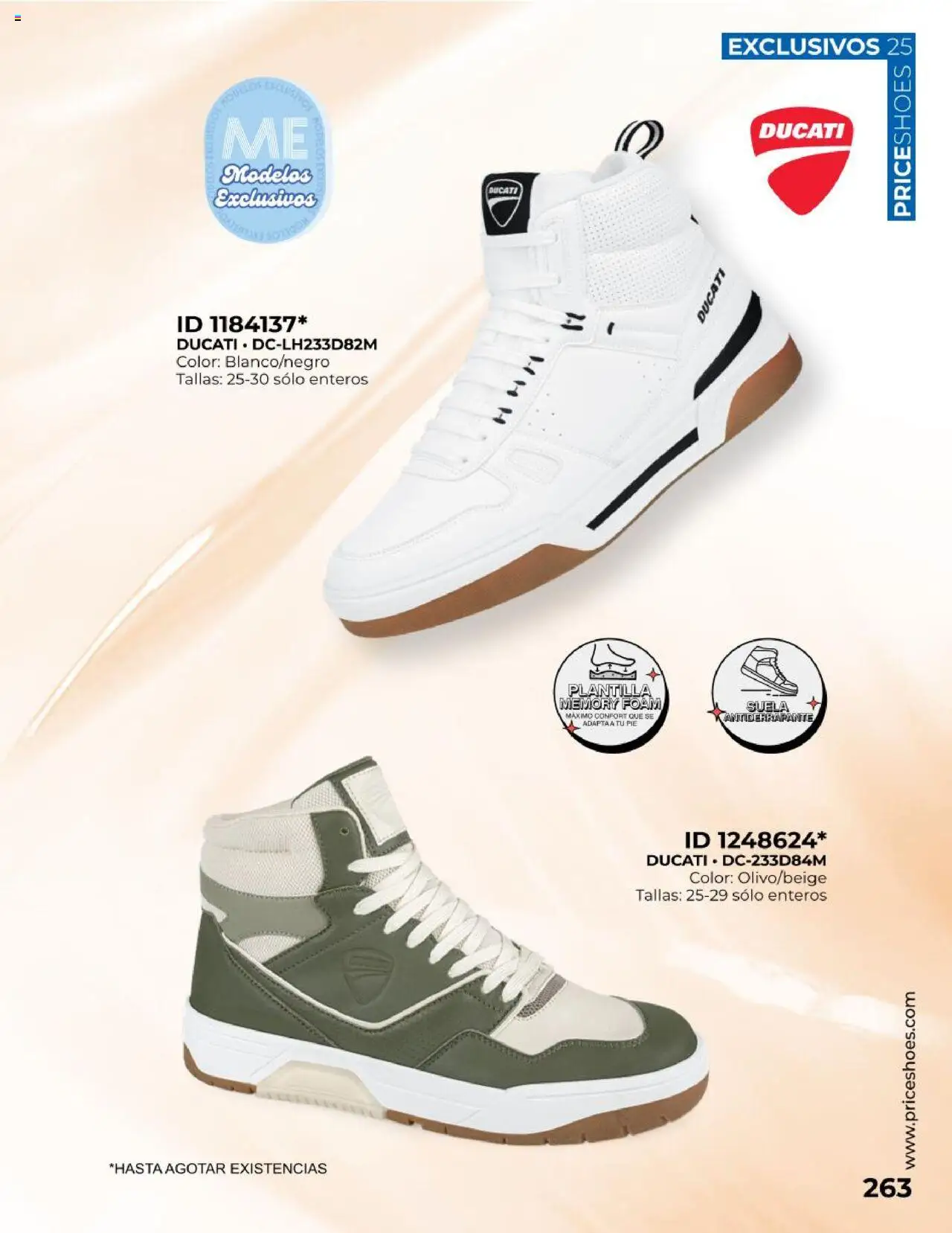 Nuevas ofertas de Price Shoes válidas en toda la República Mexicana desde el 19.10.2025. ¡Encuentra las mejores ofertas en Price Shoes catálogo Exclusivos 2025! | Página: 263