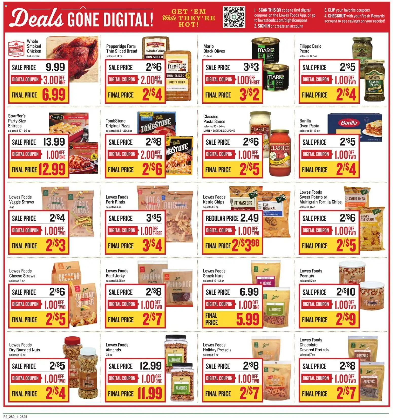 Lowes Foods Weekly Ad - GA - valid from 28.11.2025 | Page: 2 | Products: Butter, Bread, Pork, Nuts