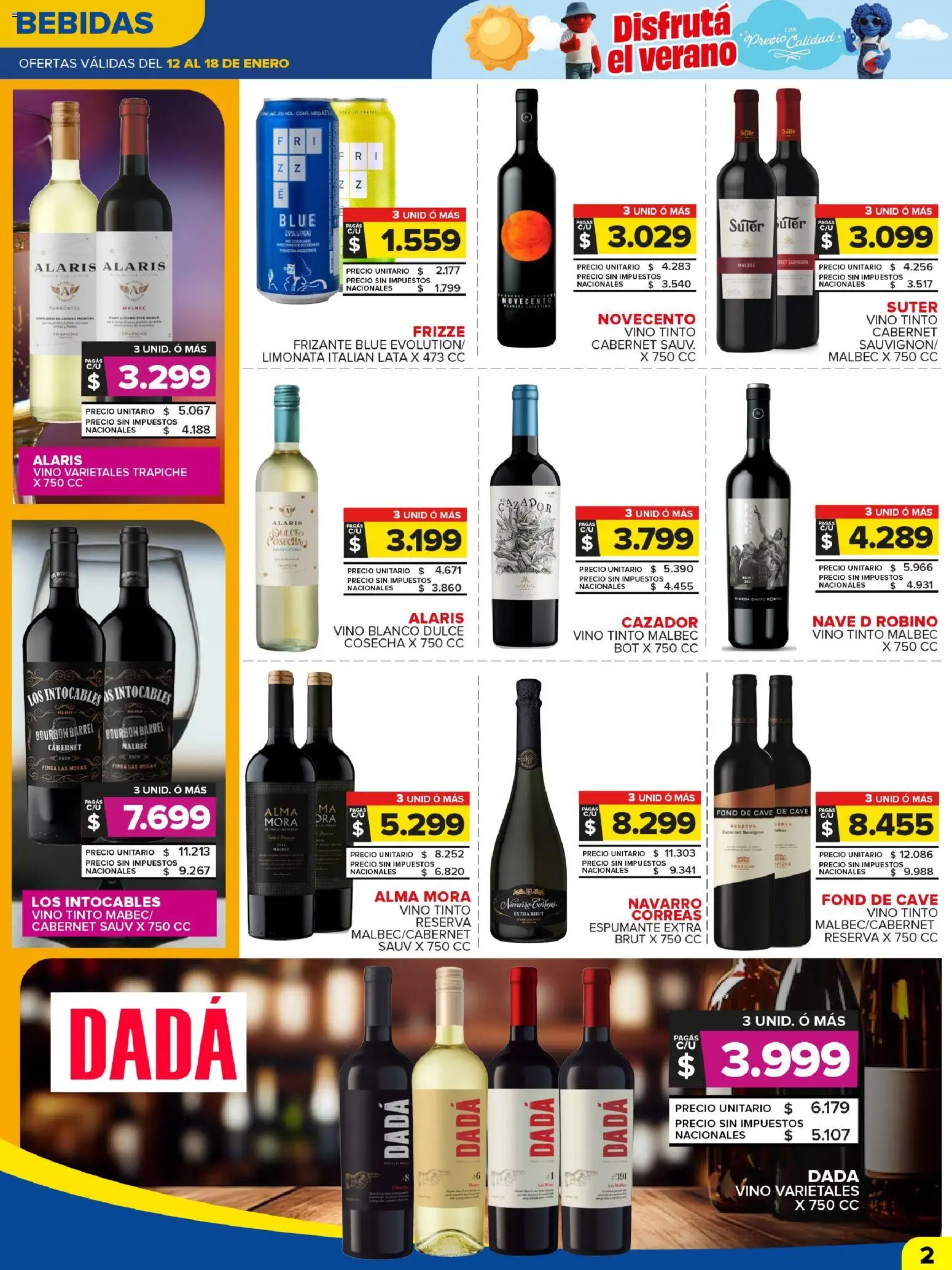Carrefour Maxi catálogo │ válido desde el 12.01.2026 | Página: 2 | Productos: Vino