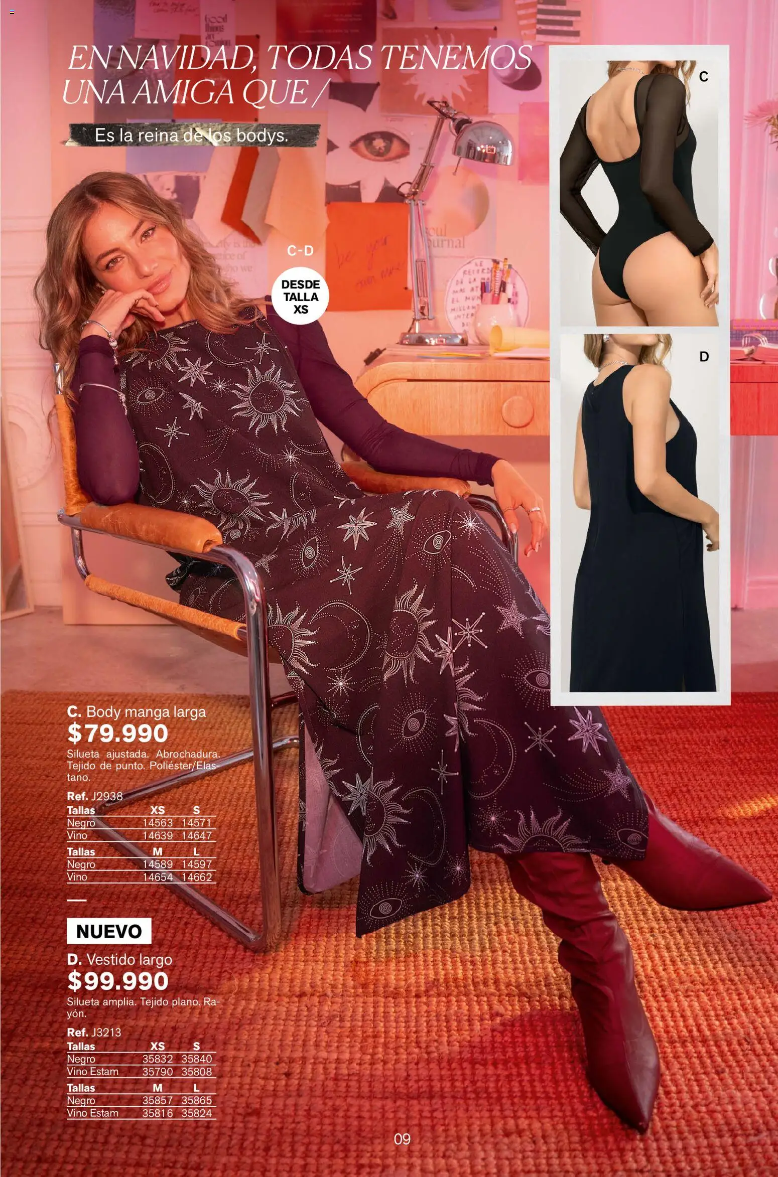 Leonisa revista - valida desde el 01.11.2025 | Página: 9 | Productos: Body, Vestido, Vino