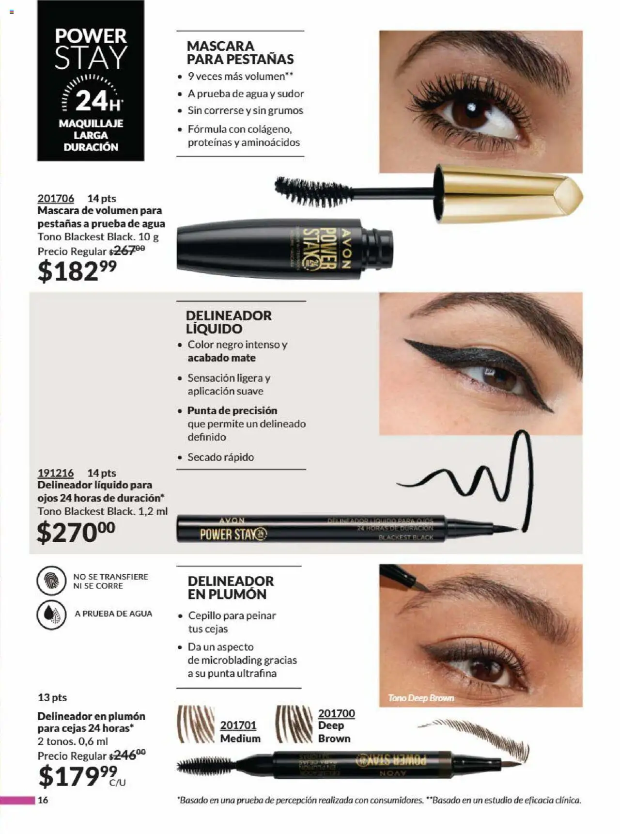 Nuevas ofertas de AVON válidas en toda la República Mexicana desde el 09.08.2025. ¡Encuentra las mejores ofertas en AVON - Campaña 13 2025! | Página: 23 | Productos: Cepillo, Agua, Maquillaje, Delineador