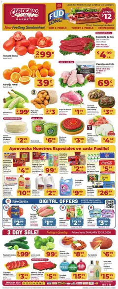 Preview of Cardenas weekly ads valid from 21.01.2026