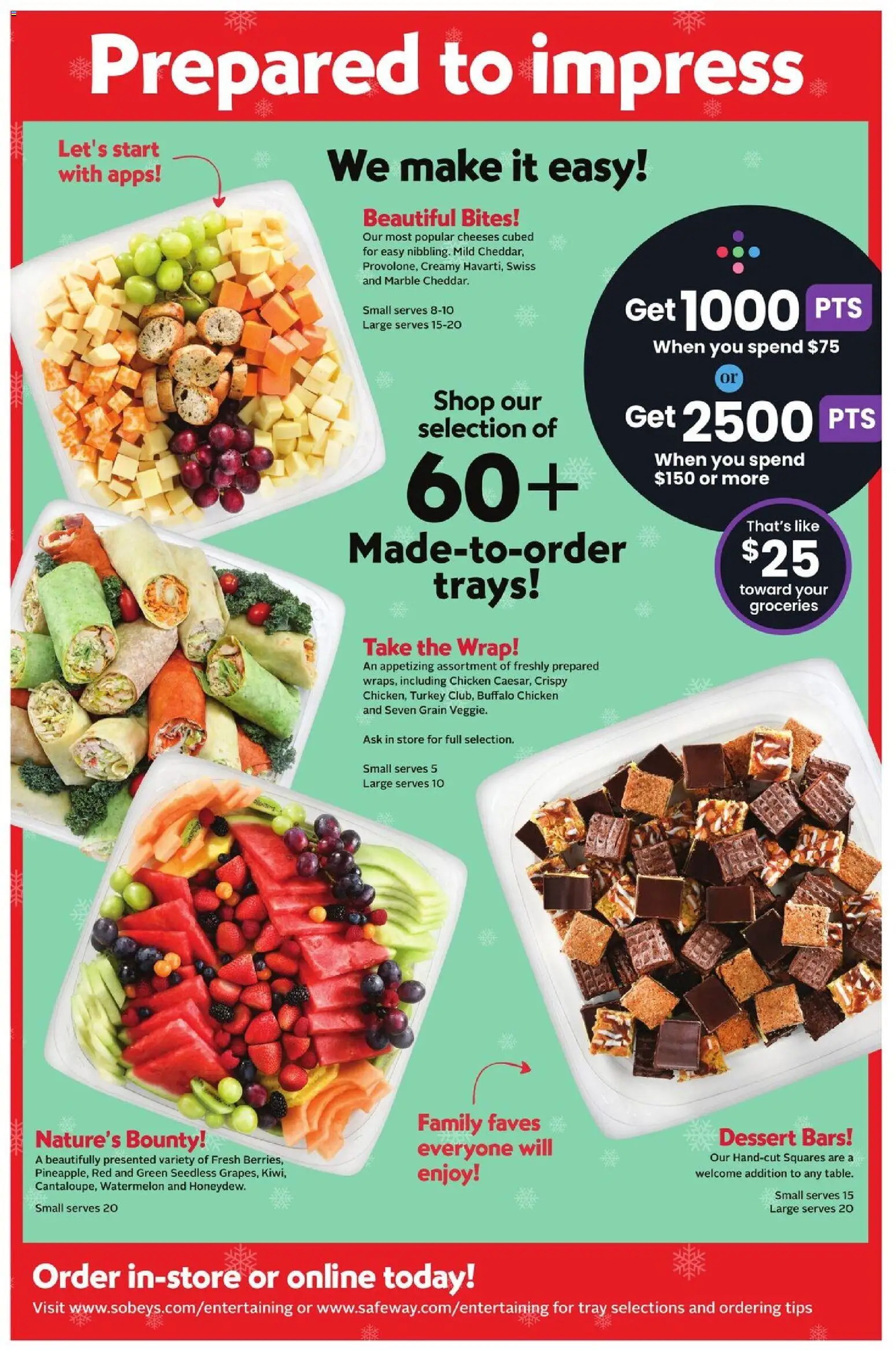 Safeway flyer valid from 13.11.2025 | Page: 13 | Products: Turkey, Chicken