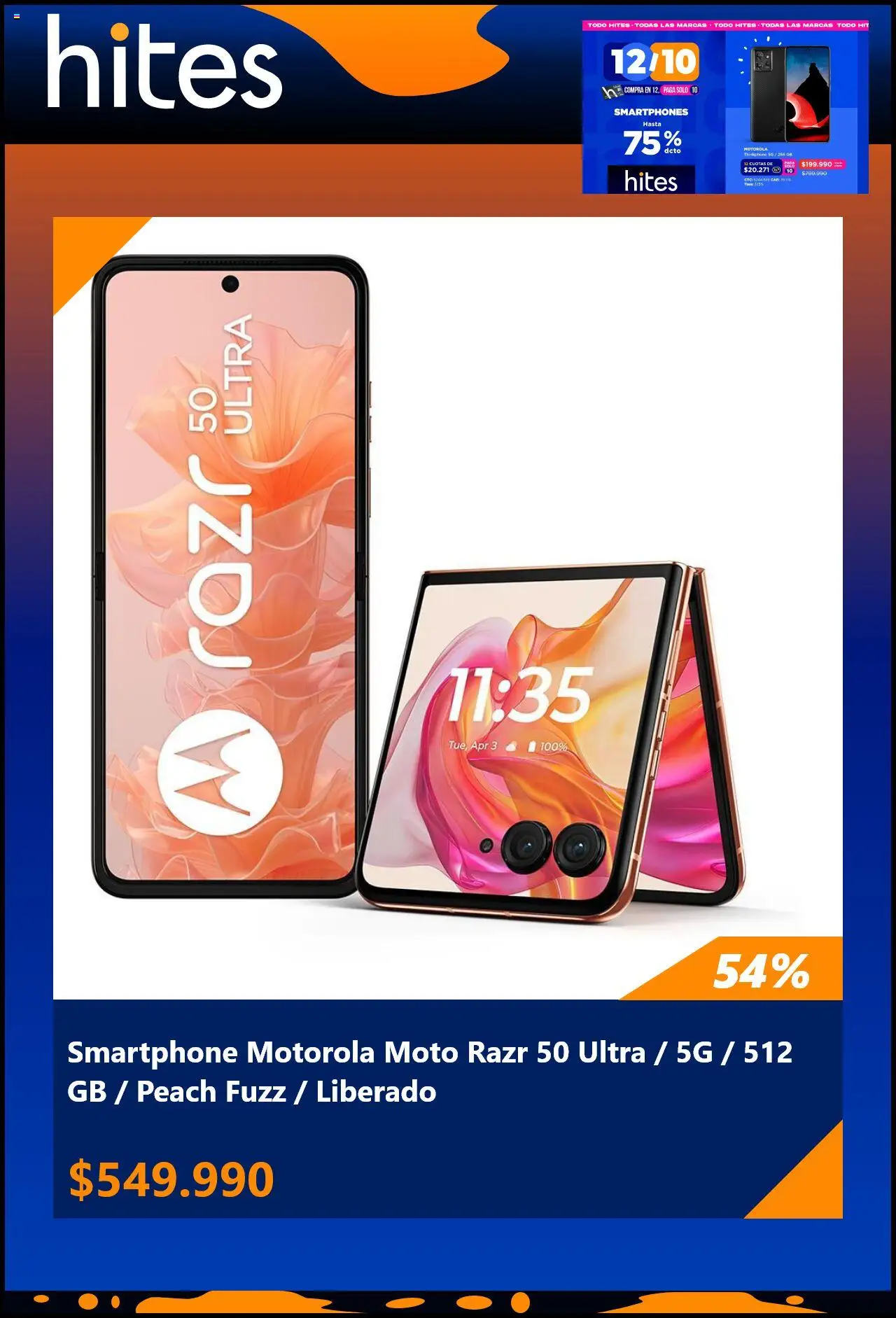Hites ofertas  │ válido desde el 14.08.2025 | Página: 5 | Productos: Smartphone
