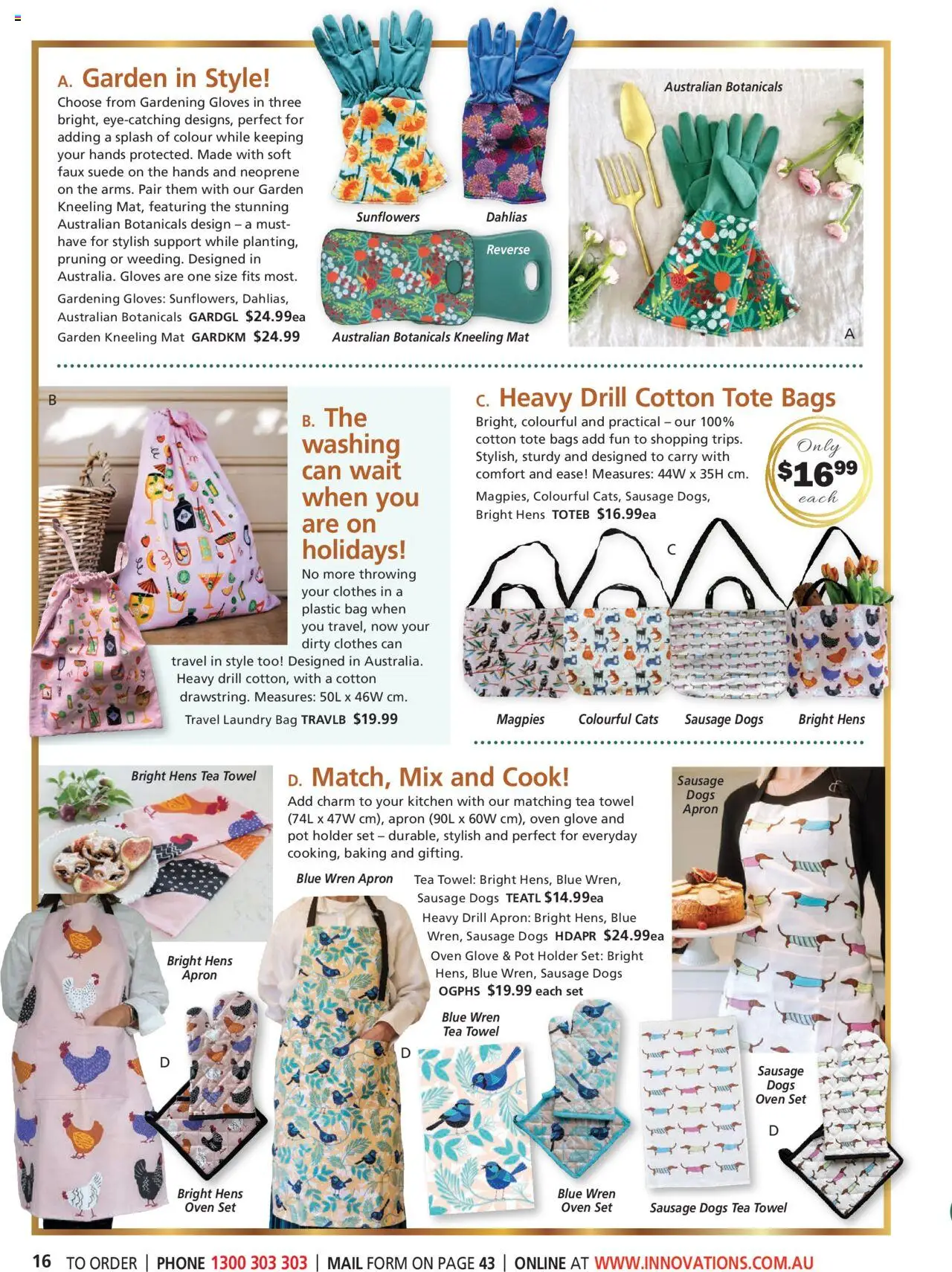 Innovations catalogue - valid from 22.10.2025 | Page: 16 | Products: Gloves, Phone, Laundry, Oven