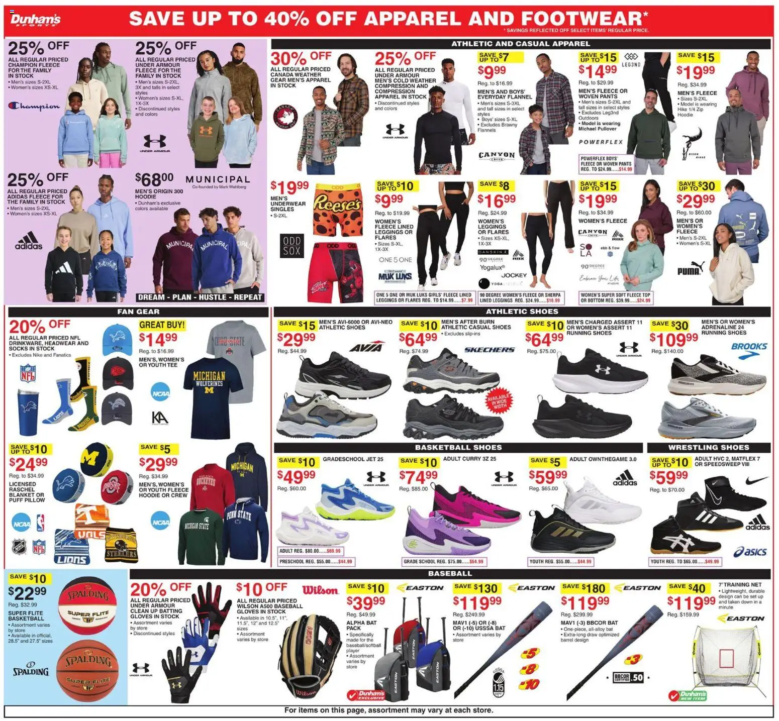 Dunham's Sports Weekly Ad - valid from 03.01.2026 | Page: 2 | Products: Blanket, Pants, Underwear, Gloves