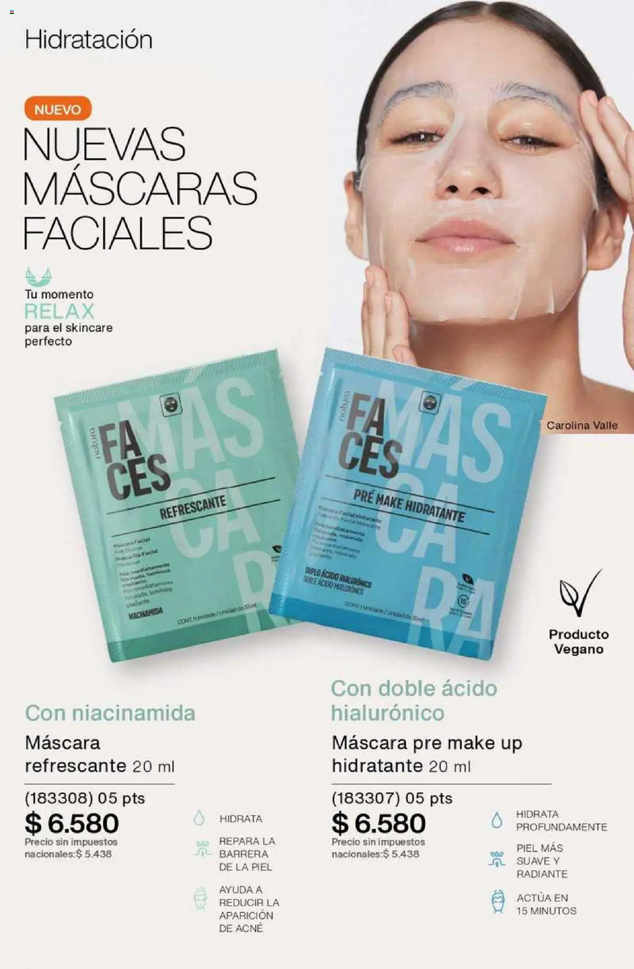 Catálogo Natura Ciclo 8 │ válido desde el 03.06.2025 | Página: 155 | Productos: Máscara, Radiante