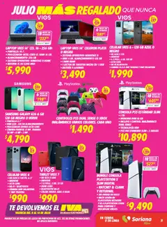 Nuevas ofertas de Soriana válidas en toda la República Mexicana desde el 11.07.2025. ¡Encuentra las mejores ofertas en Soriana - Julio Regalado Híper Nacional! | Página: 32