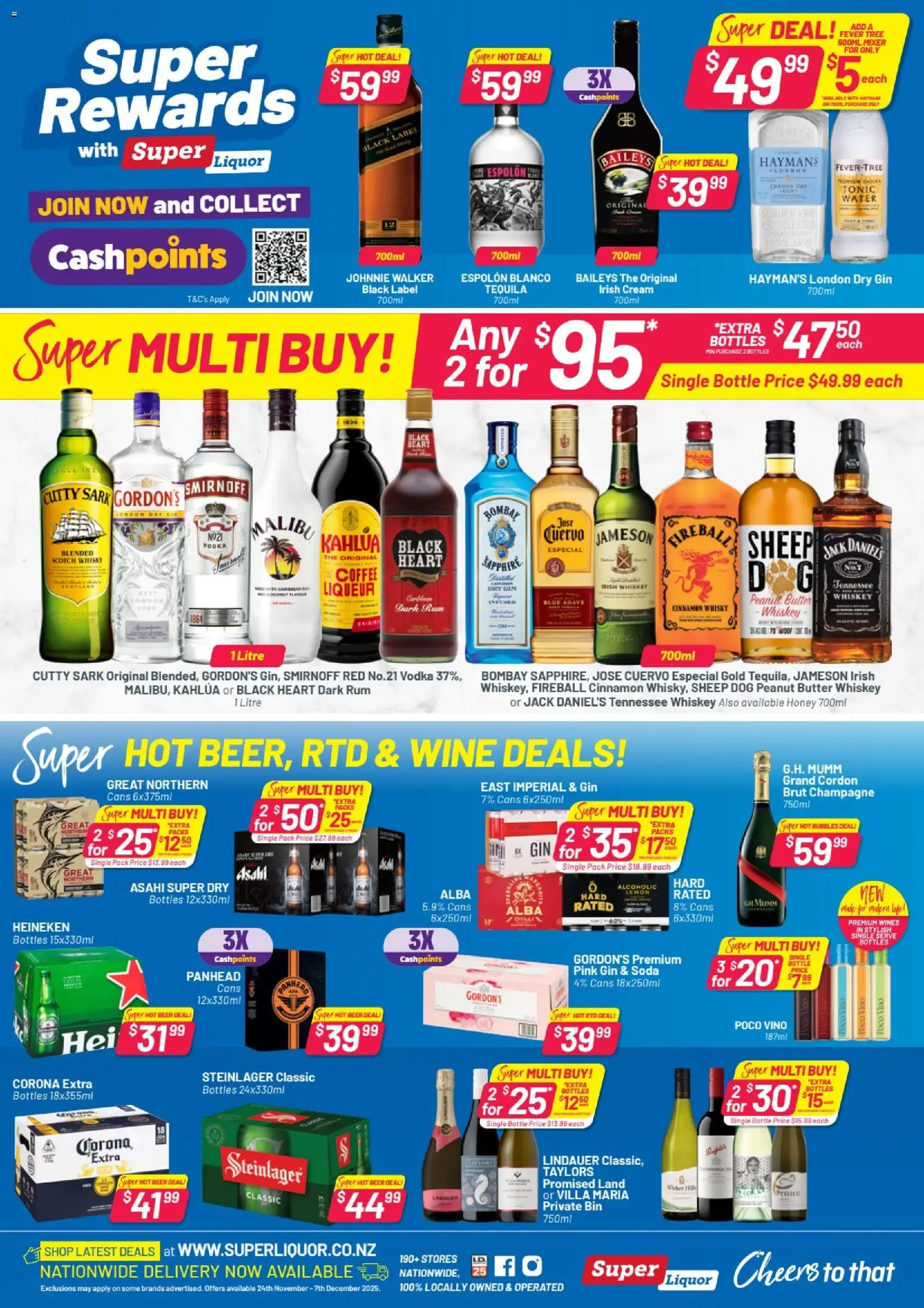 Super Liquor catalogue from 24.11.2025 | Page: 1