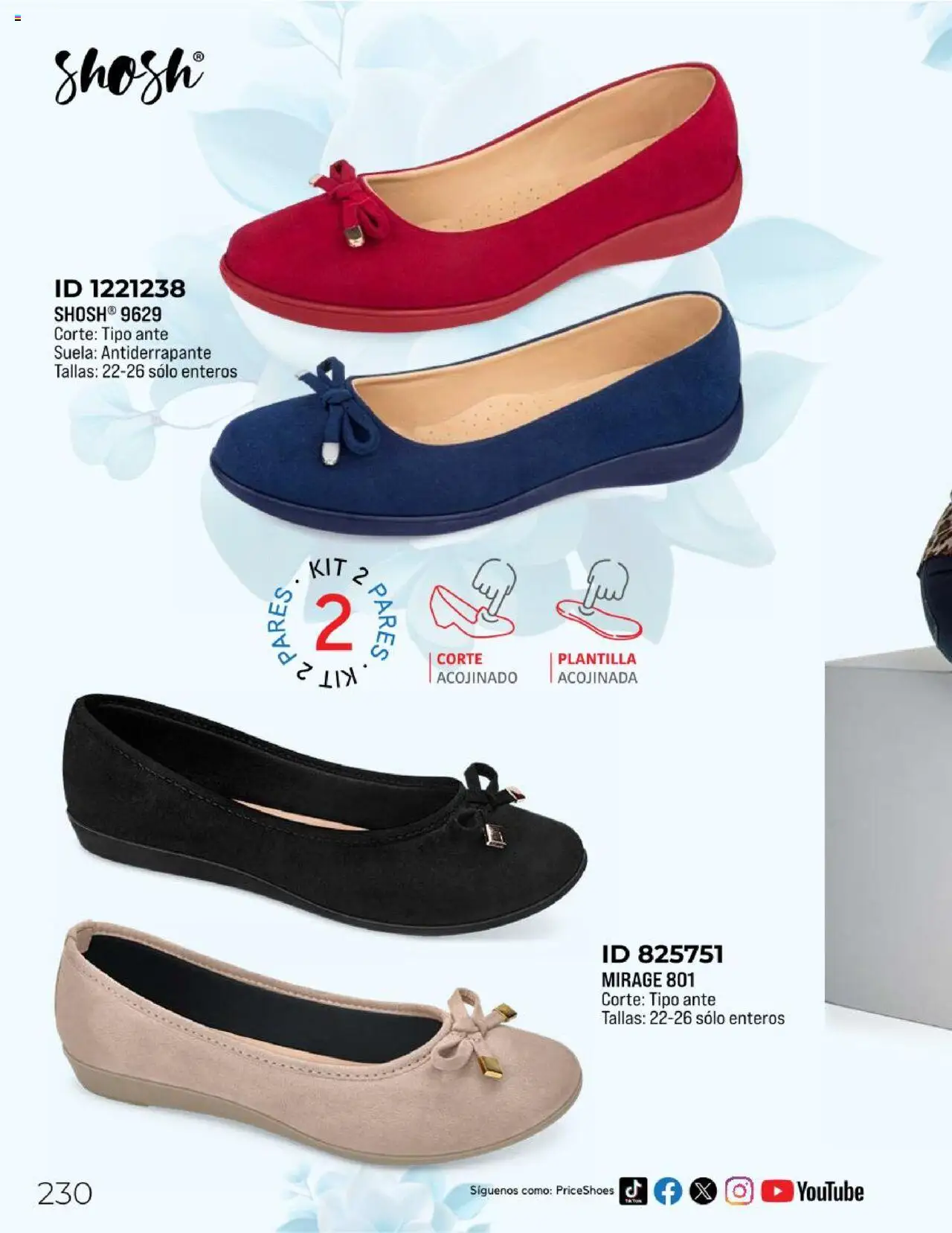Nuevas ofertas de Price Shoes válidas en toda la República Mexicana desde el 10.02.2025. ¡Encuentra las mejores ofertas en Price Shoes catálogo Confort! | Página: 230