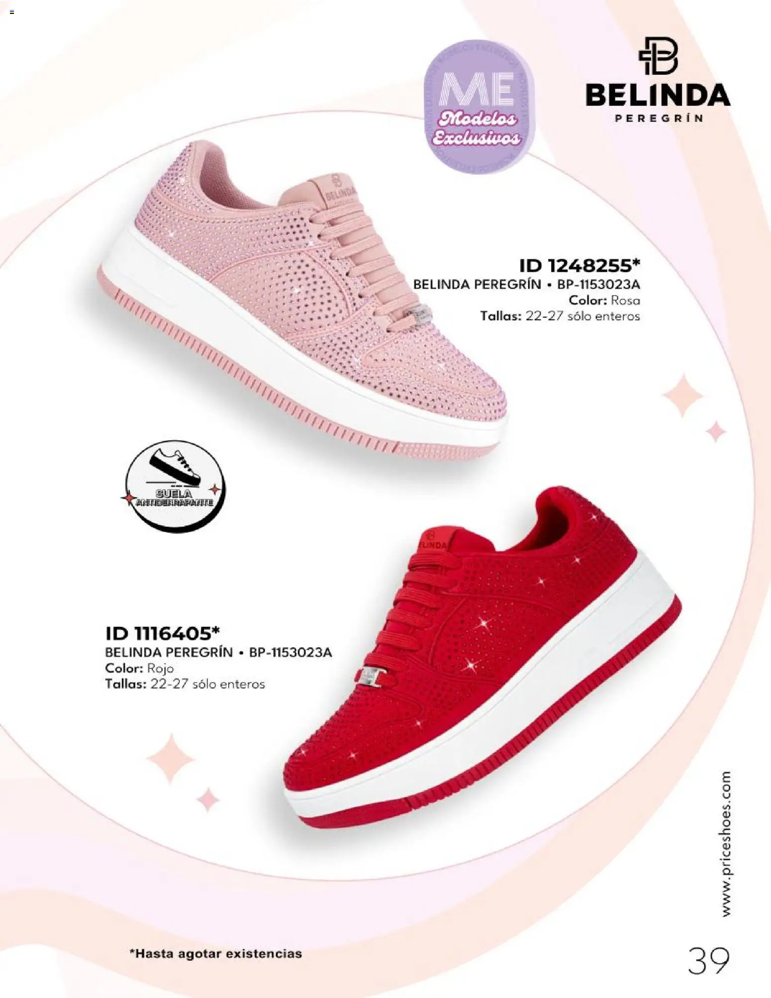 Nuevas ofertas de Price Shoes válidas en toda la República Mexicana desde el 08.12.2025. ¡Encuentra las mejores ofertas en Price Shoes catálogo Belinda! | Página: 39