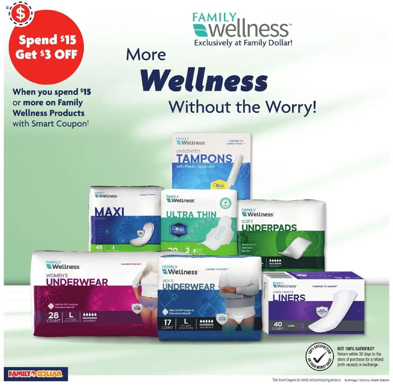 Family Dollar Weekly Ad - valid from 19.10.2025 | Page: 9