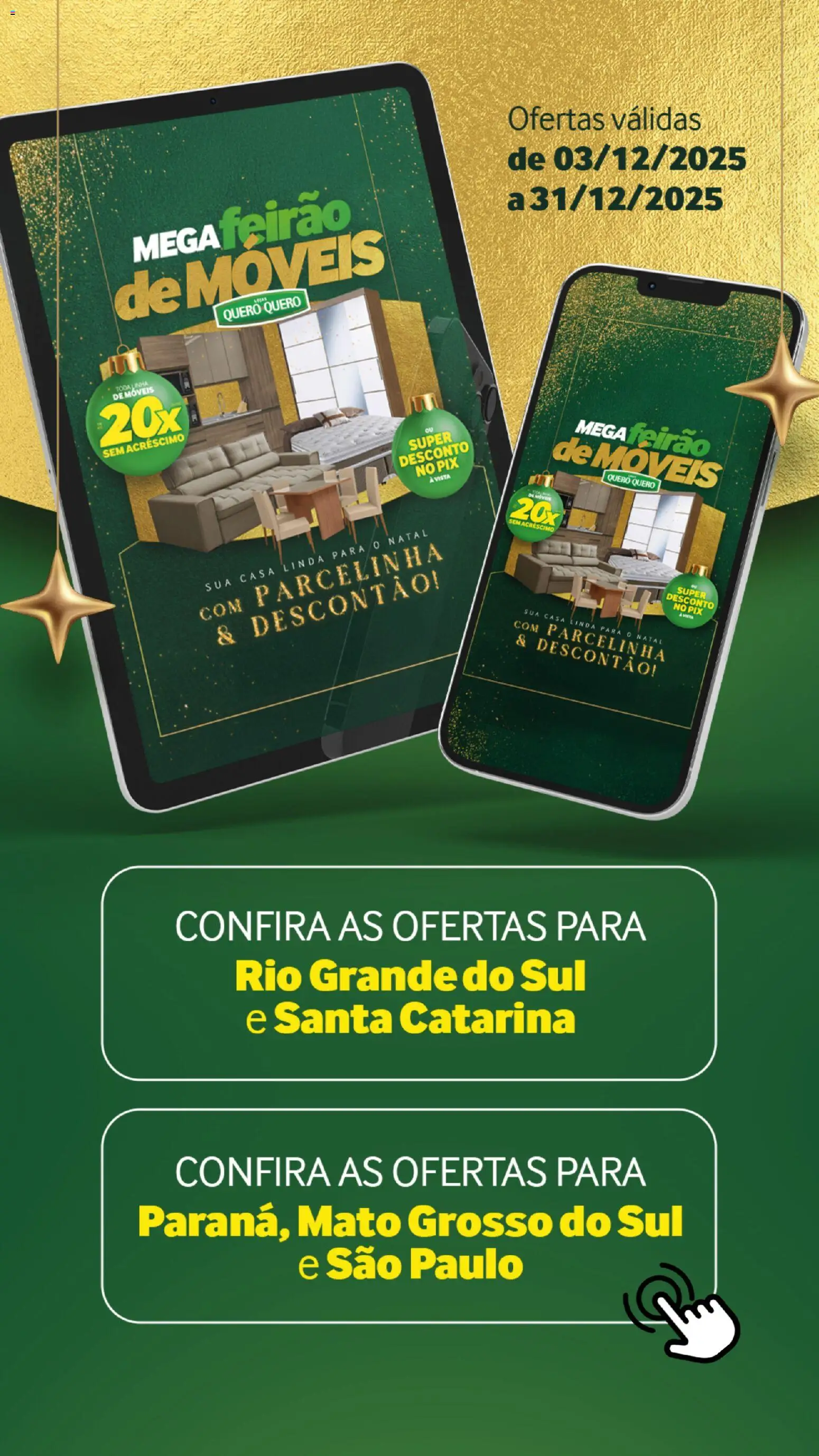 Lojas Quero-Quero Folheto - válido de 03.12.2025 | Página: 1