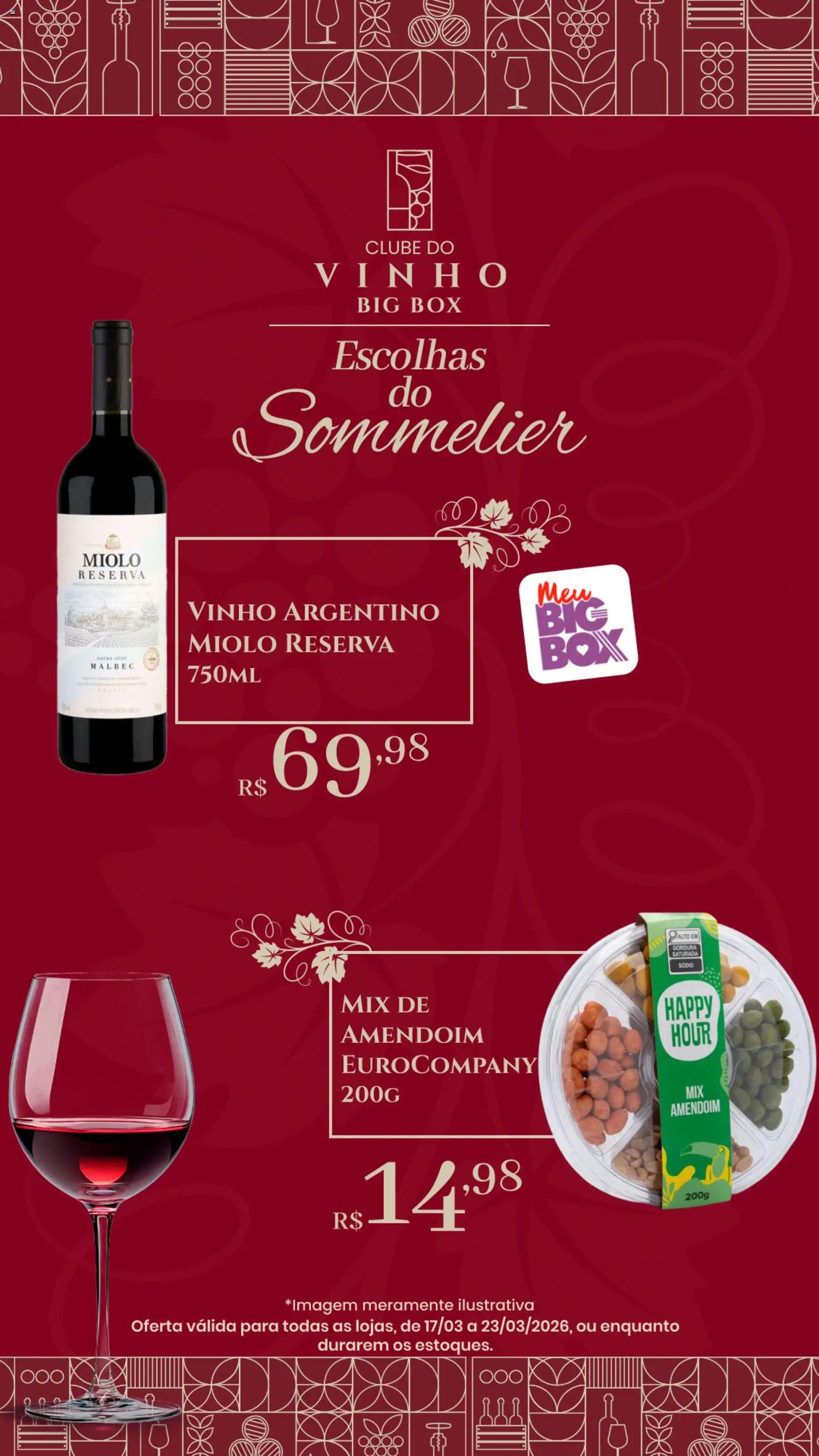 Big Box Folheto - válido de 17.03.2026 | Página: 6 | Produtos: Amendoim, Vinho