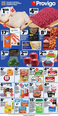 Preview of Provigo weekly flyer / circulaire from shop Provigo valid from 19.02.2026