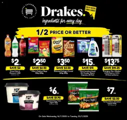 Drakes catalogue - valid from 16.07.2025 | Page: 16 | Products: Dairy, Cheese, Cereal, Batteries
