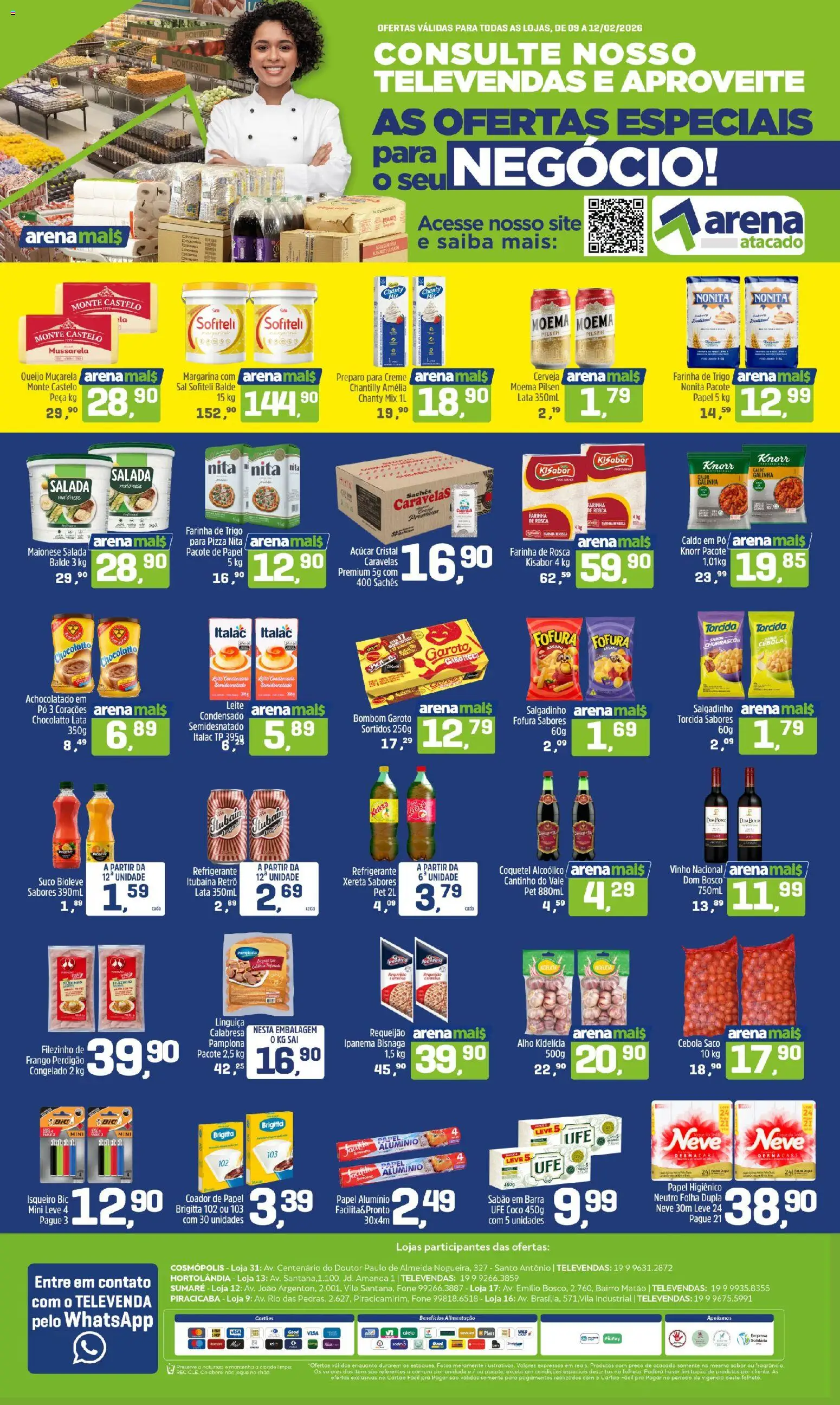 Arena Atacado Folheto - válido de 09.02.2026 | Página: 1