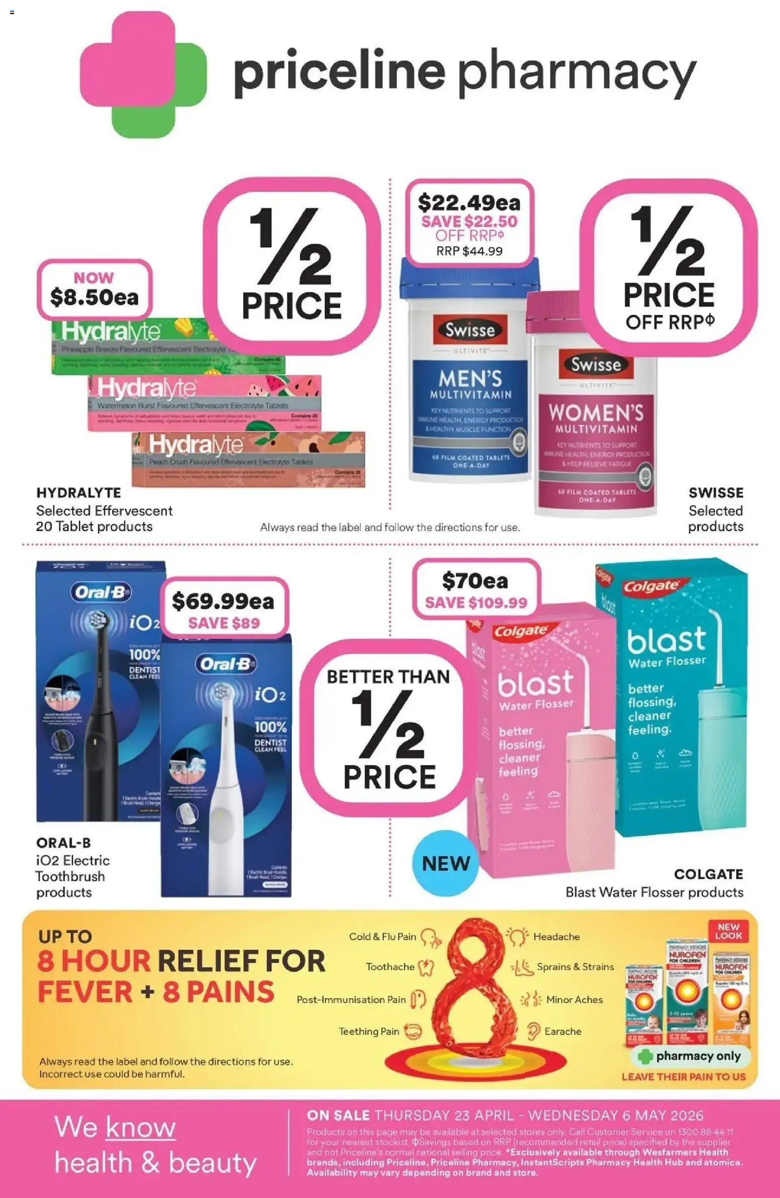Priceline Pharmacy catalogue - valid from 23.04.2026 | Page: 36 | Products: Pineapple, Tablet, Multivitamin, Teething